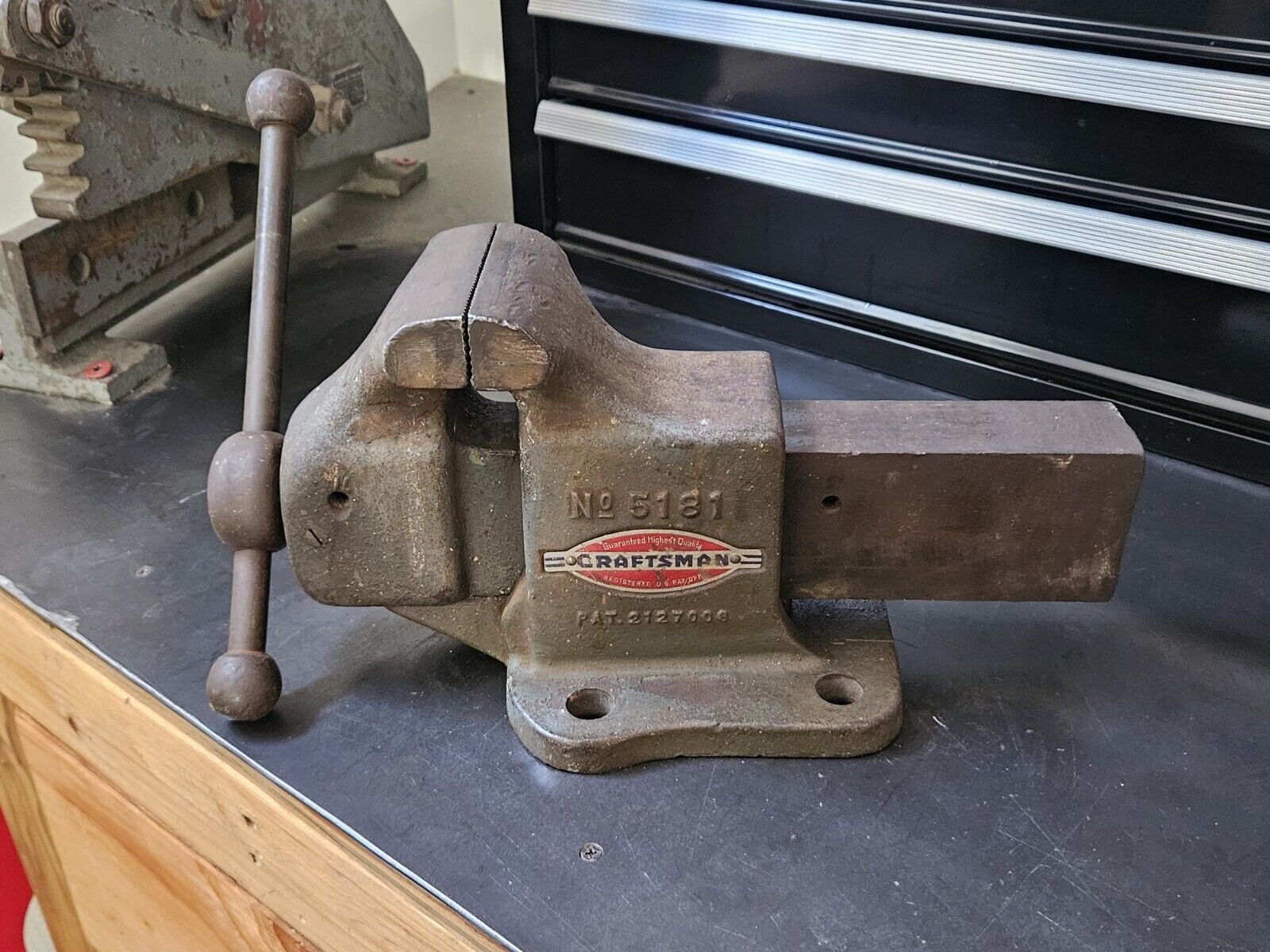 Vintage Craftsman Reedsman No. 5181 Bench Vise 4\