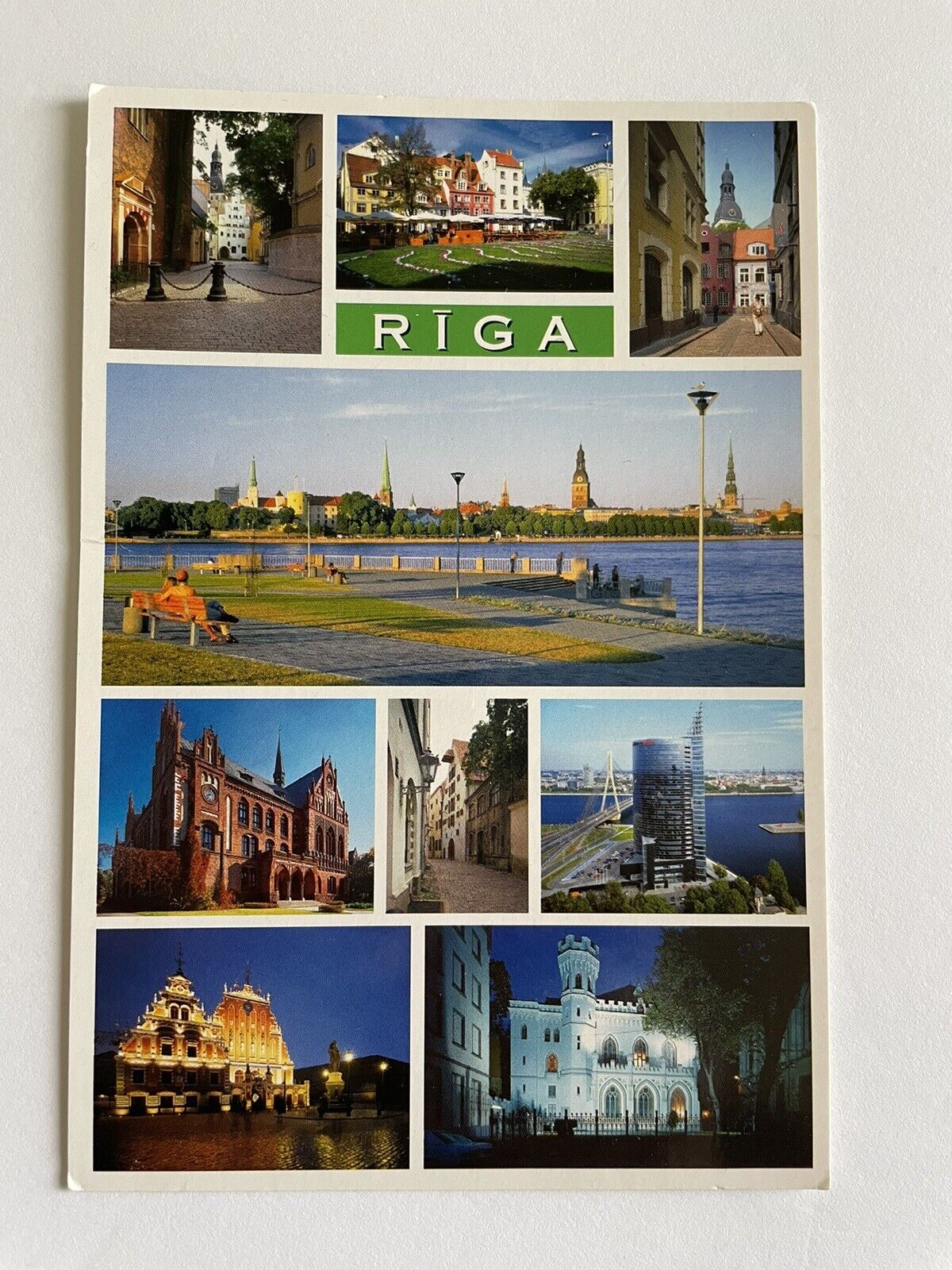 Latvia Riga Postcard 1990’s Unused