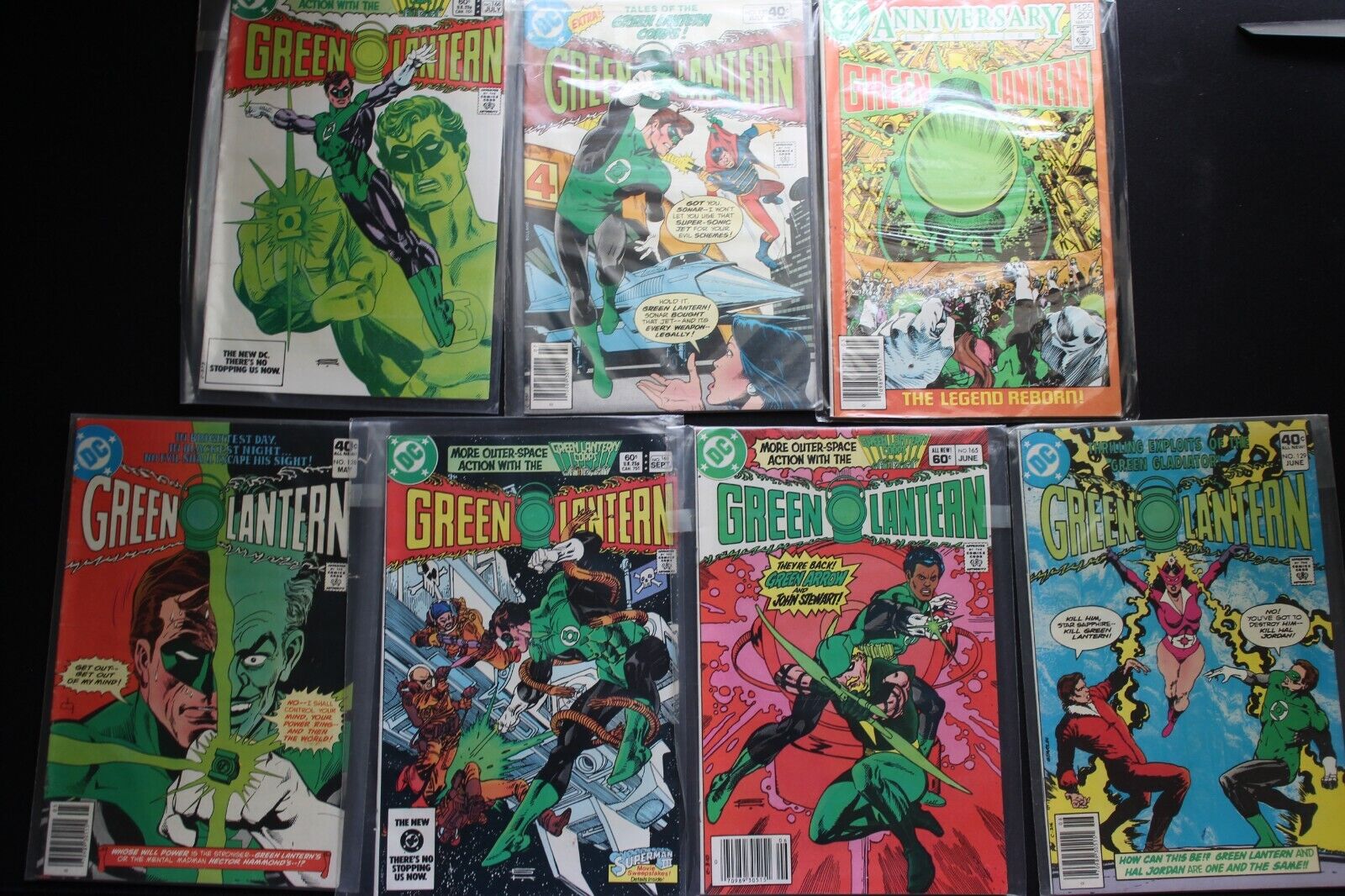 Vintage DC Comic Lot of x7 - *GREEN LANTERN* Bronze Age, Great Condition