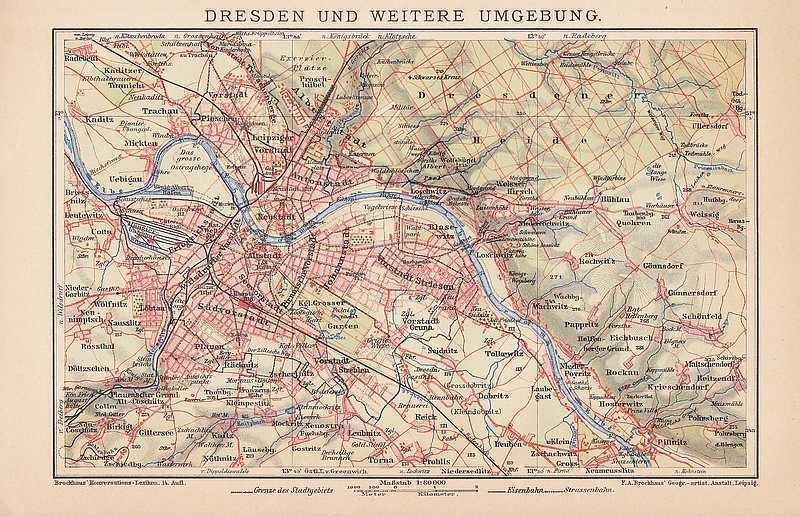 Dresden Torna Deuben Weissig Cotta Card From 1905 Trachau Tolkewitz