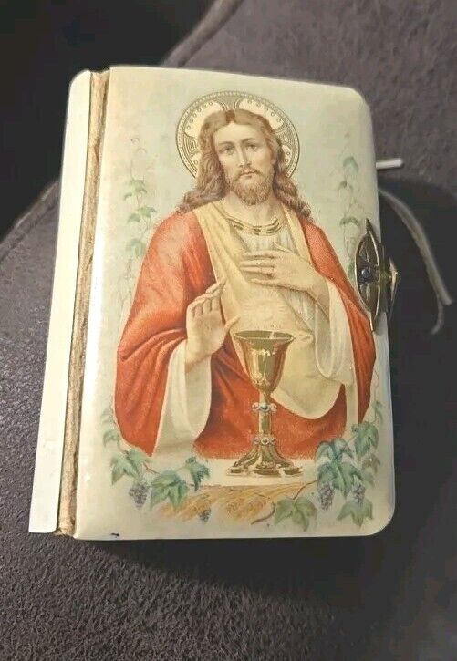 Antique Mini Vintage 1922 Catholic Bible