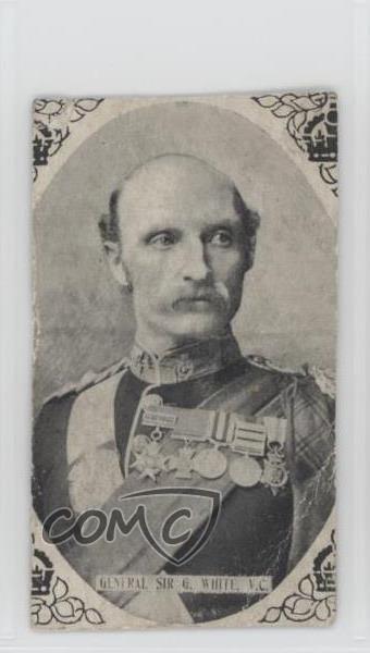 1900-05 Celebrities Portraits Black Border General Sir George White VC s5q