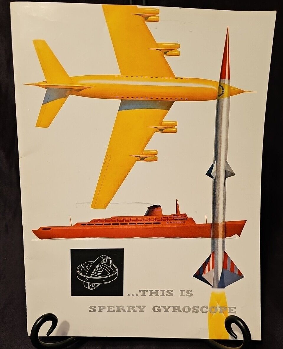 1953 Sperry Gyroscope Brochure 12x9\