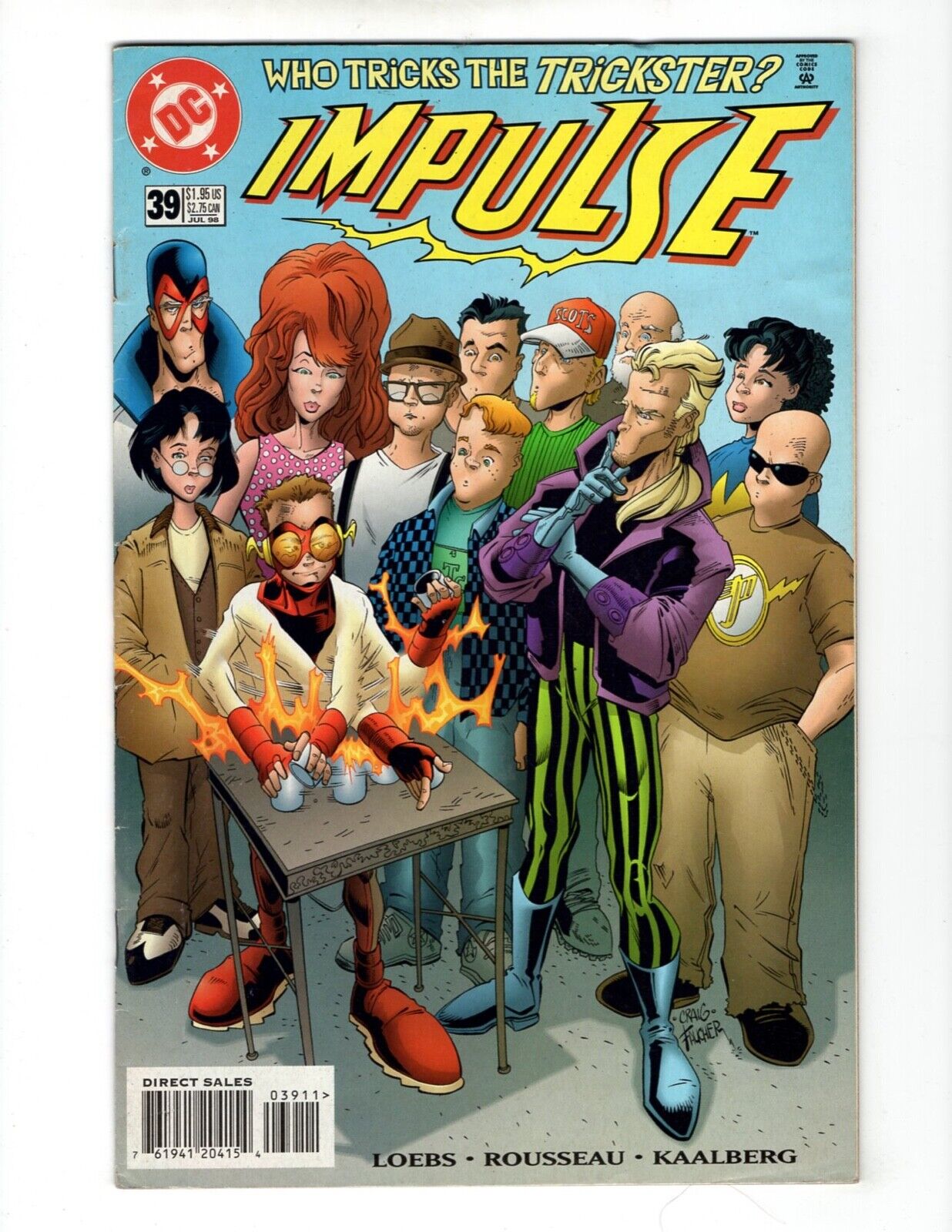 DC Comics Impulse Volume 1 Book #39 VF+