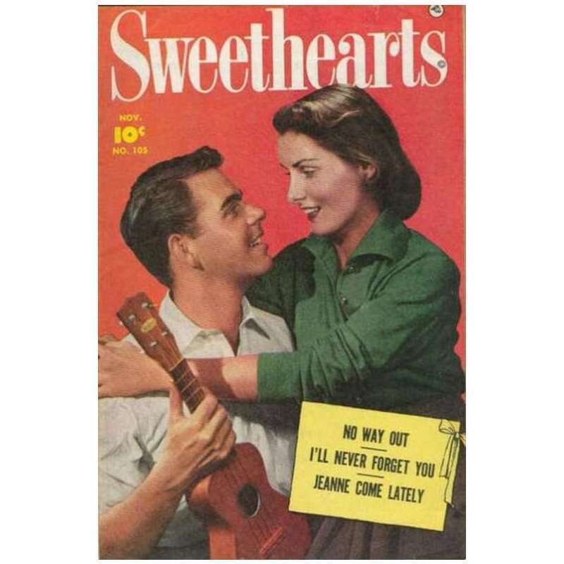Sweethearts (1948 series) #105 in Fine + condition. Fawcett comics [o`