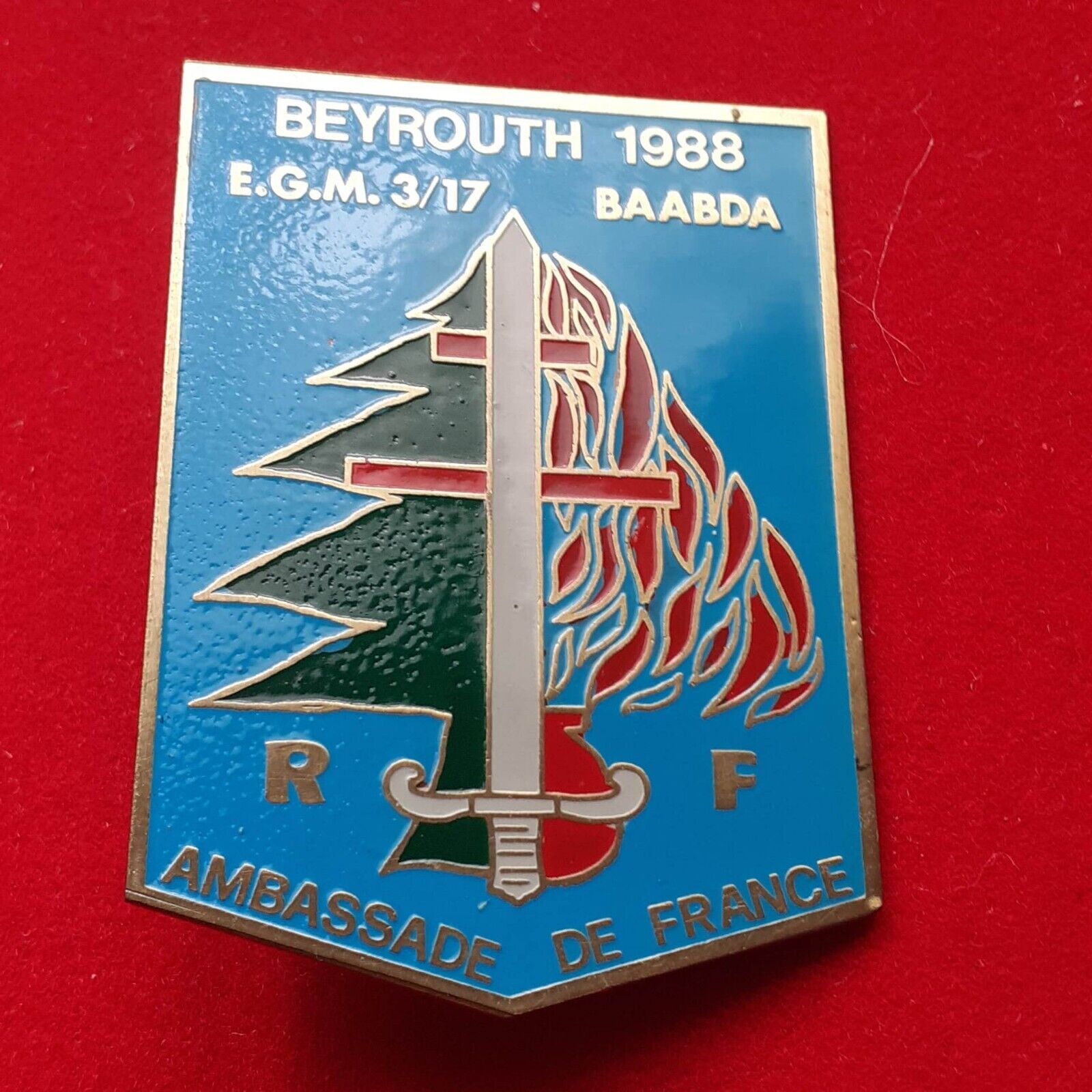1988 E.G.M 3/17 BEIRUT.