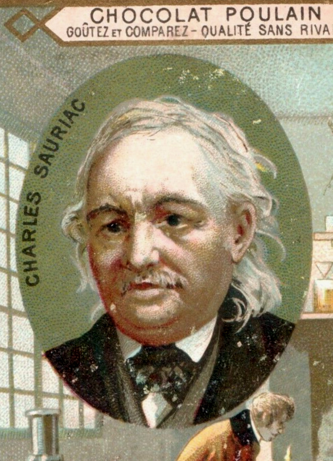 1870s-80s Chocolat Poulain Inventor Charles Sauriac F153