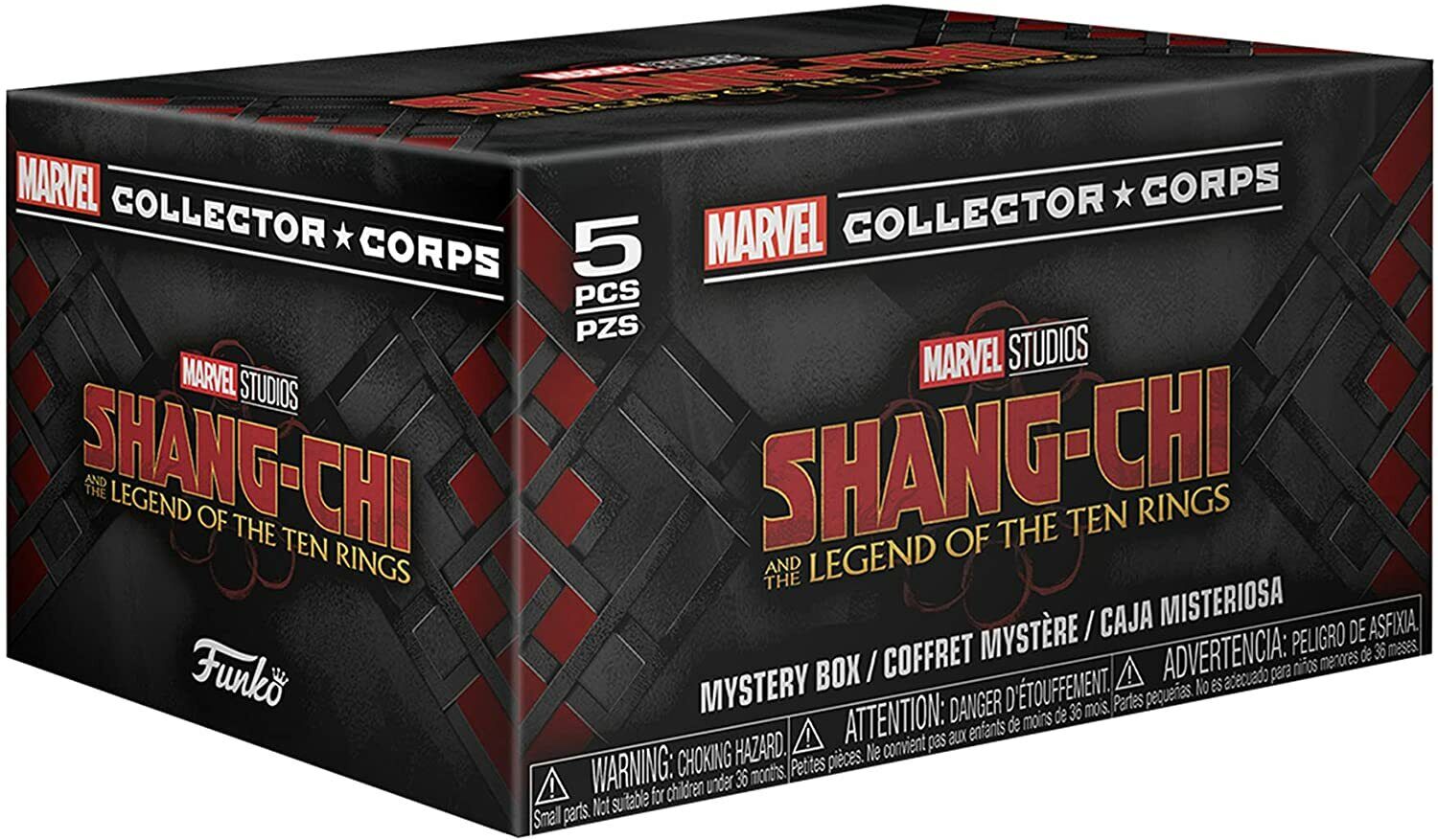 New Funko Pop Marvel Collector Corps SHANG-CHI Box Size 3XL Legend Ten Rings