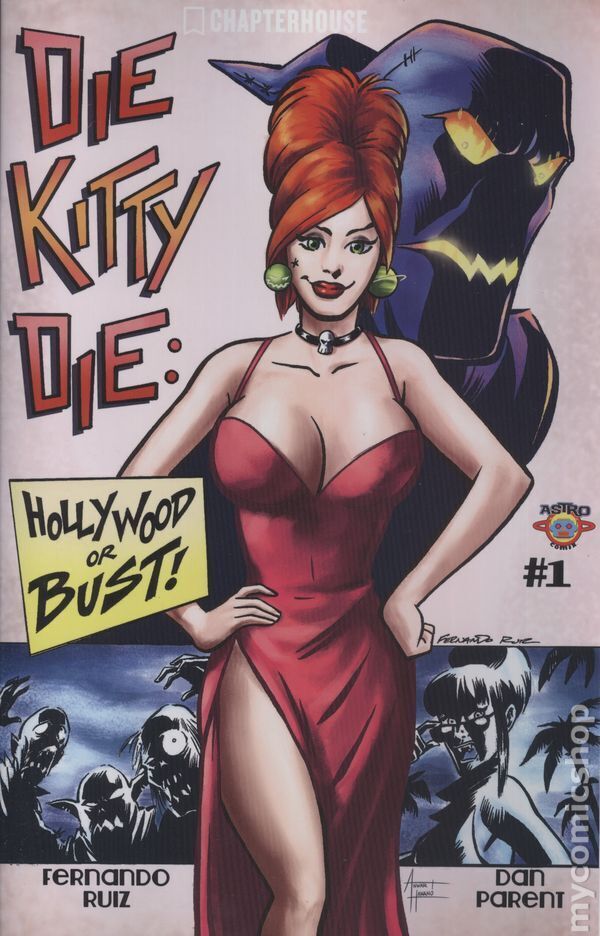 Die Kitty Die Hollywood or Bust 1A VF 8.0 2017 Stock Image