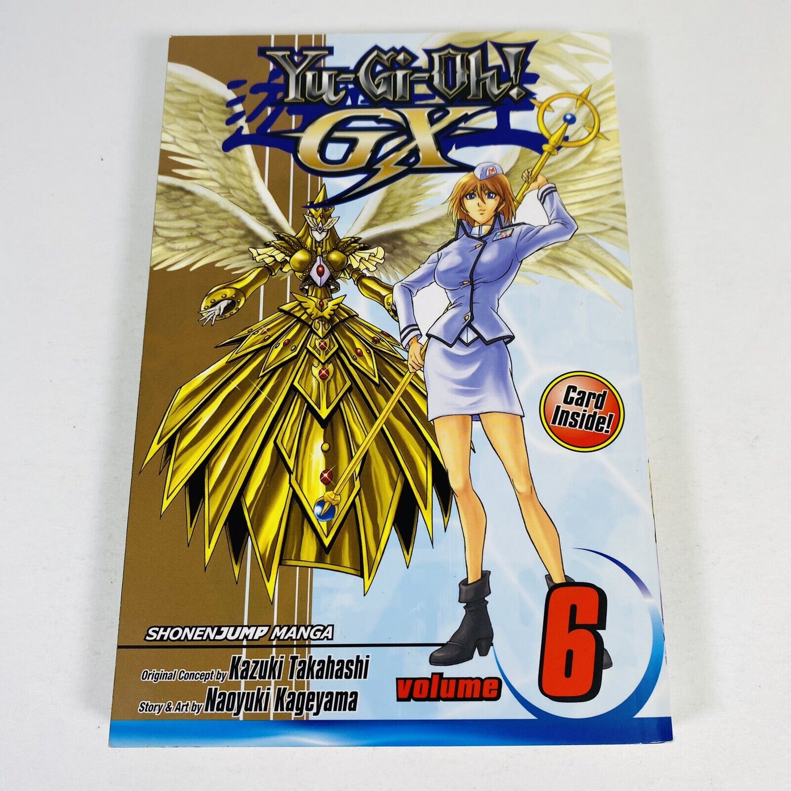 Yu-Gi-Oh GX Volume 6 English Manga Kazuki Takahashi First Printing No Card Viz