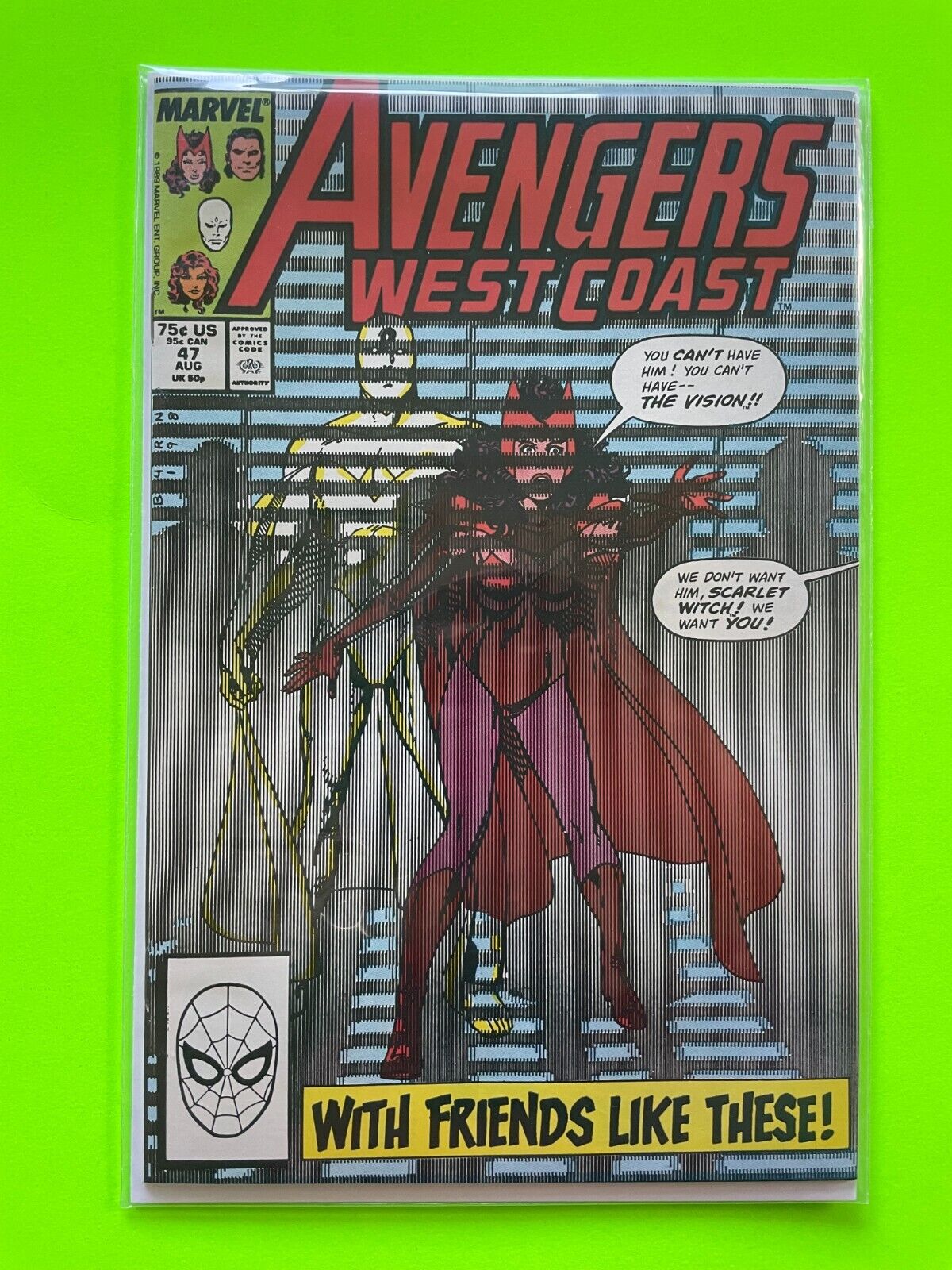 West Coast Avengers #47 (Marvel, 1989) NM Vol. 2 John Byrne