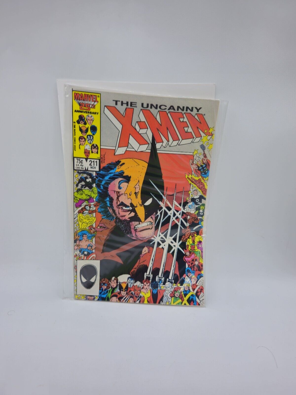 Uncanny X-Men #211 Mutant Massacre Tie-in 1st Full App Marauders Marvel 1986