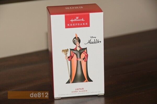 MIB Hallmark 2023 JAFAR Disney Aladdin Limited Edition  Ornament - 