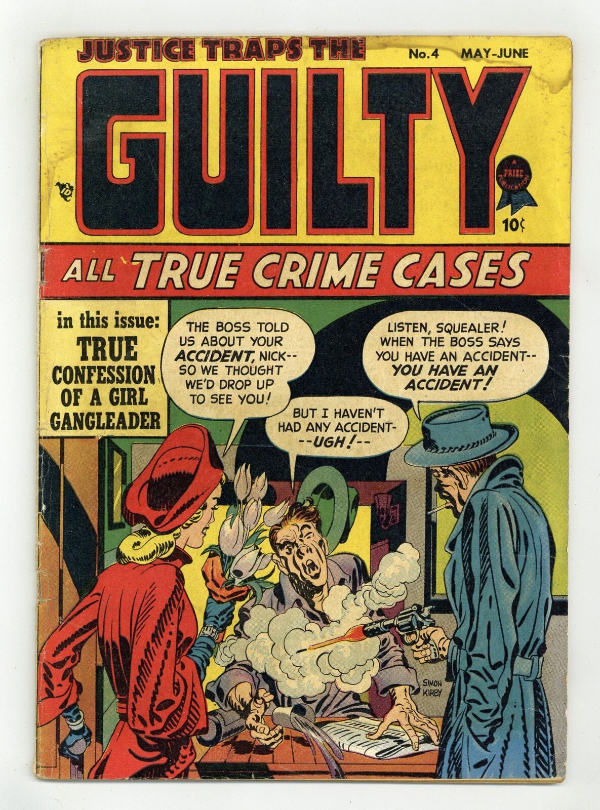 Justice Traps the Guilty #4 GD+ 2.5 1948