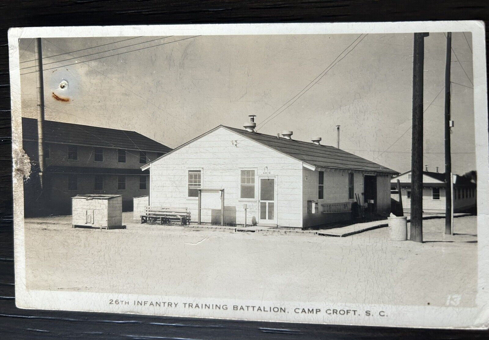 WW2 American Solider Mail / Camp Croft / South Carolina 1944
