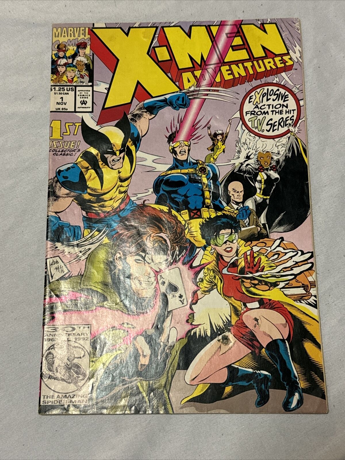 X-MEN ADVENTURES #1 (MARVEL 1992) 1ST. APPEARANCE MORPH #40