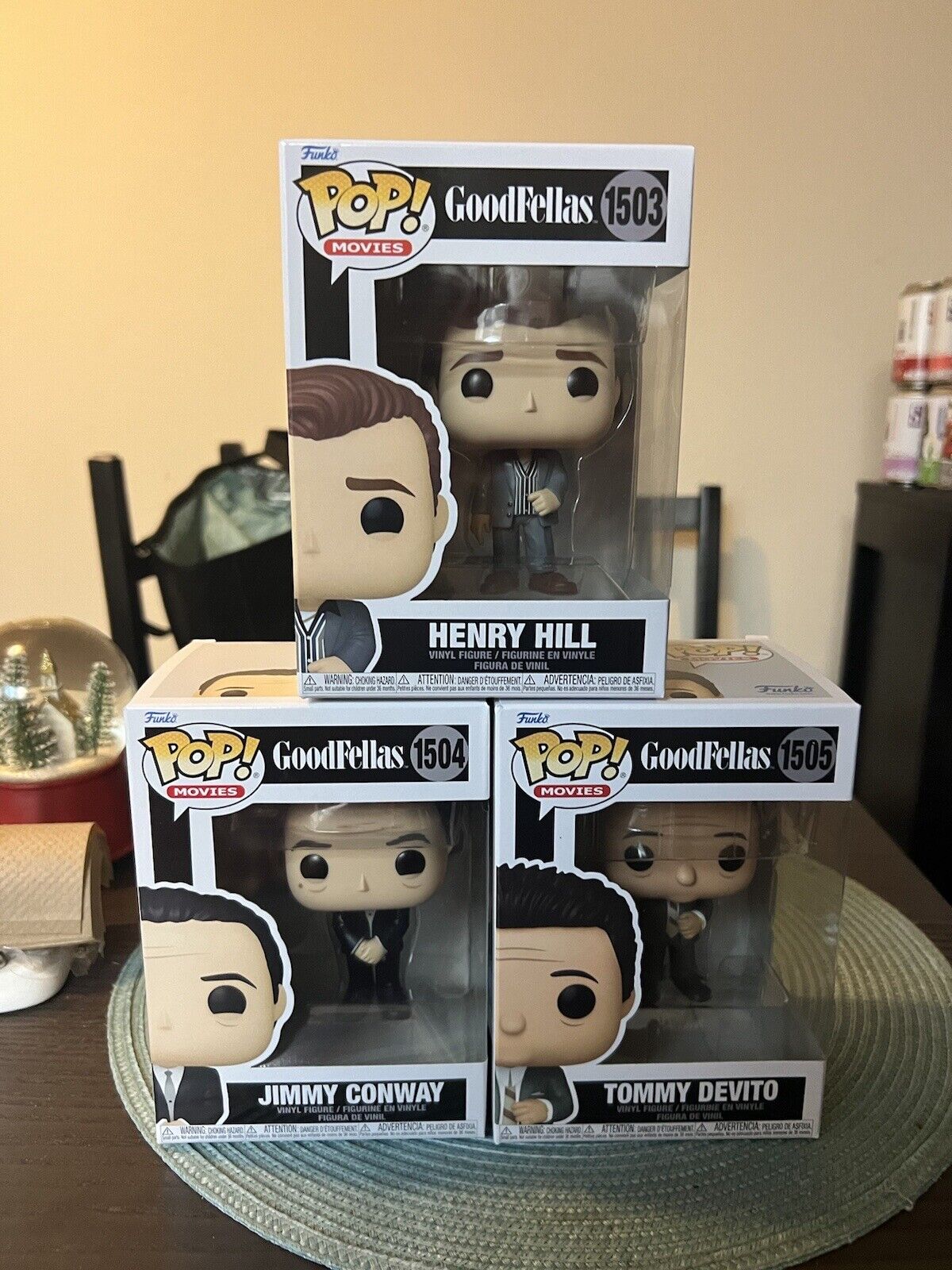 3 Goodfellas Funko Pops Henry Hill Tommy Devito Jimmy Conway Pop Movies #1503