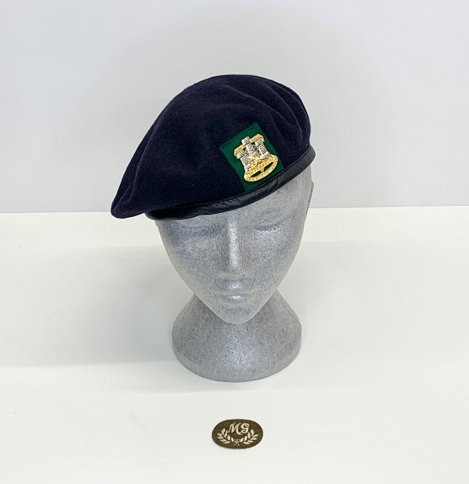 Devon & Dorset Regiment Beret, Badge & Qualification Patch. Size 58cm.