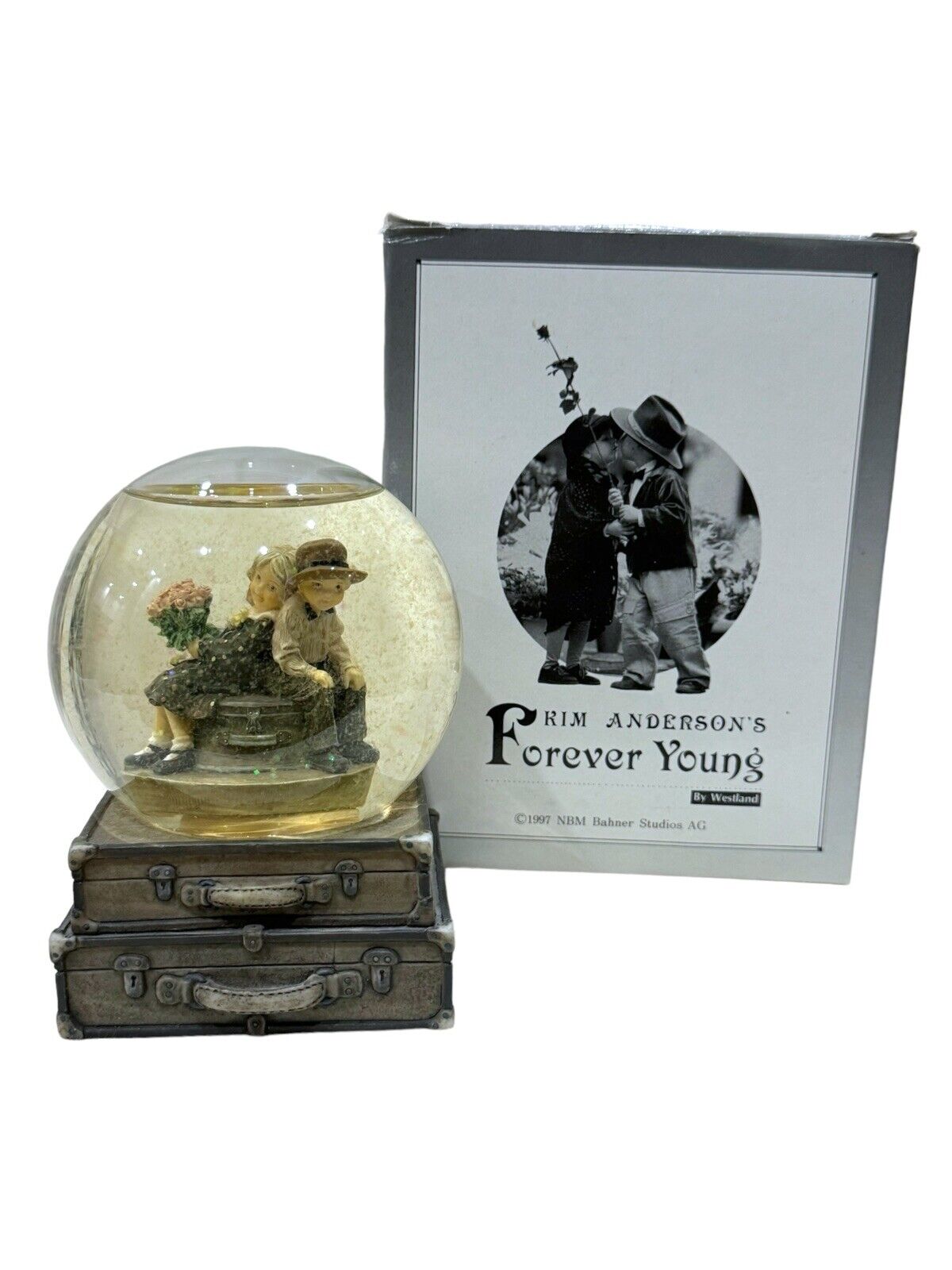 Kim Anderson's 1997 Forever Young Snow Globe #6221