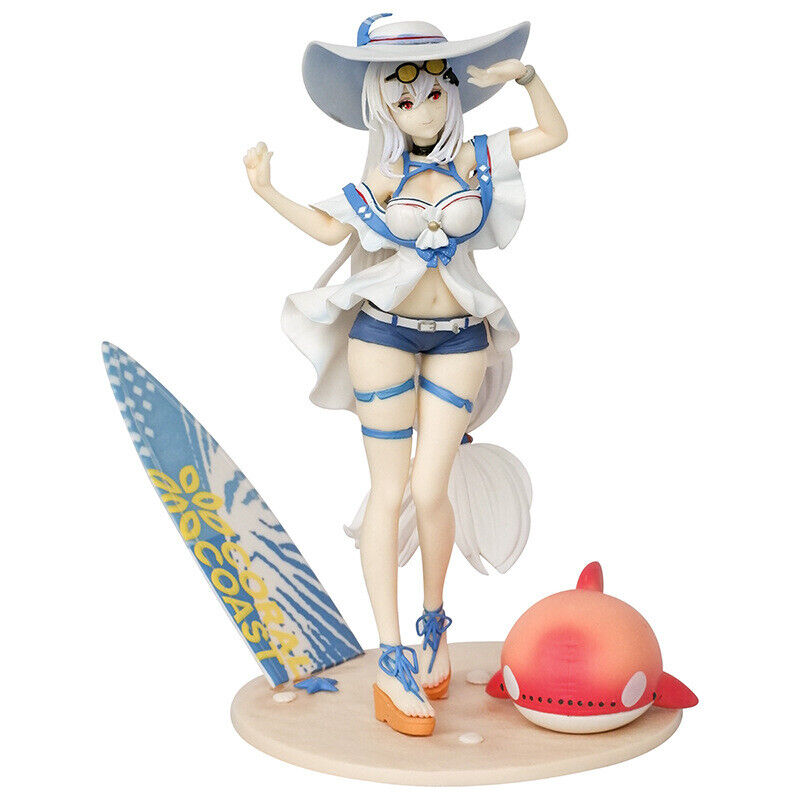 Arknights Skadi Seaside Holiday Ver 1/7 Scale Figure Statue PVC Toy Box Gift 9in