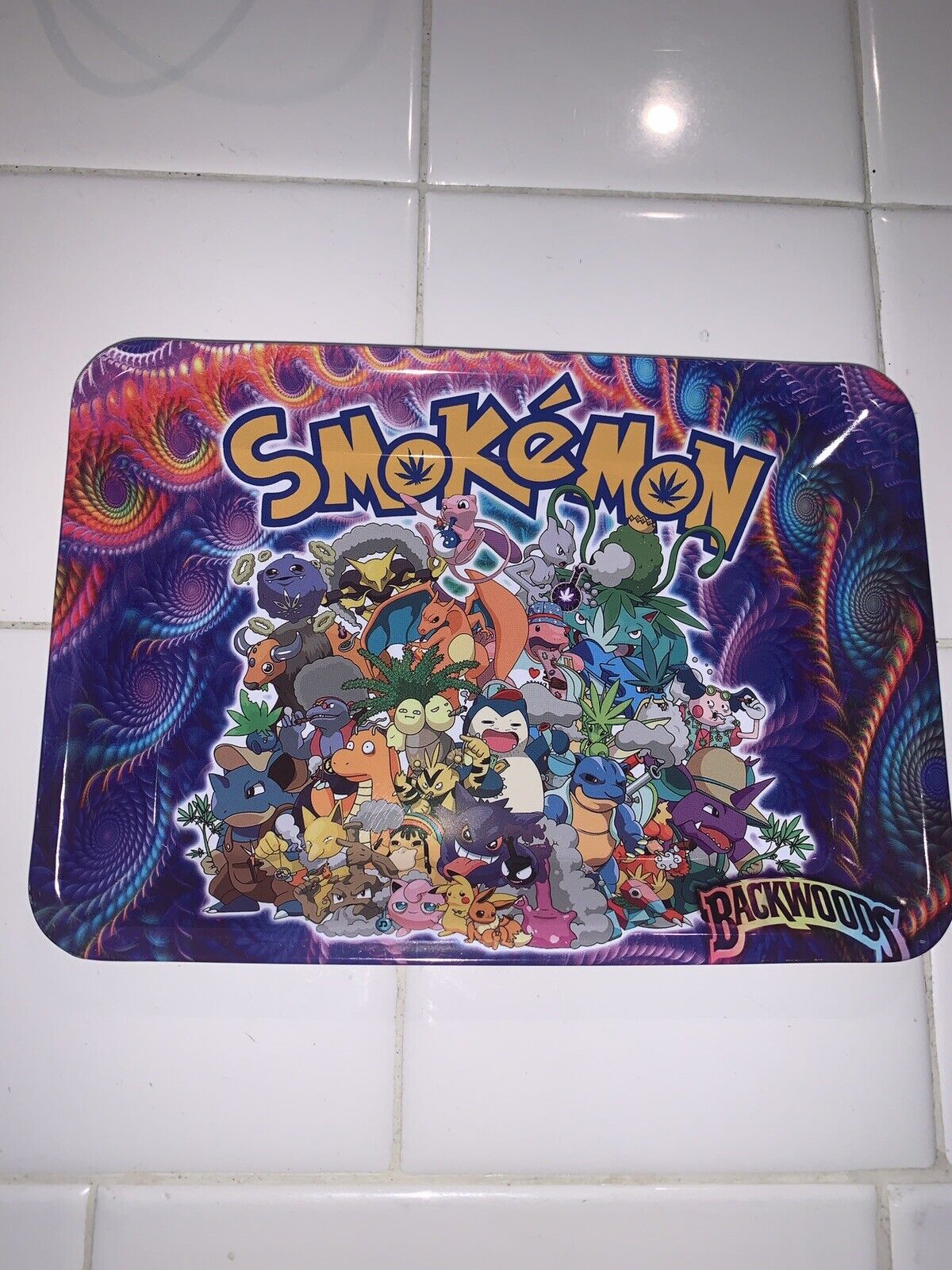 Pokemon Rolling Tray Metal 5x7inches