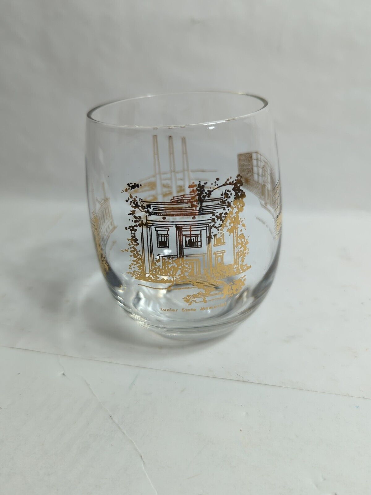Vintage Jefferson County, Madison Indiana Lanier Memorial Glass