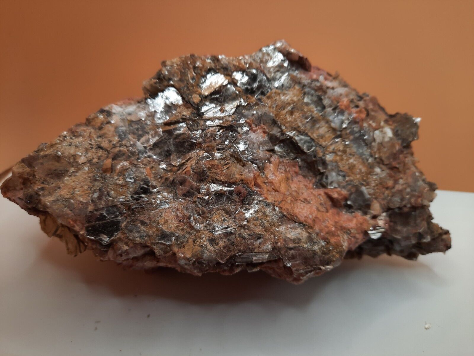 Large Mica /Muscovite on Feldspar Specimen , Colorado 7 x 4 x 3 1/2