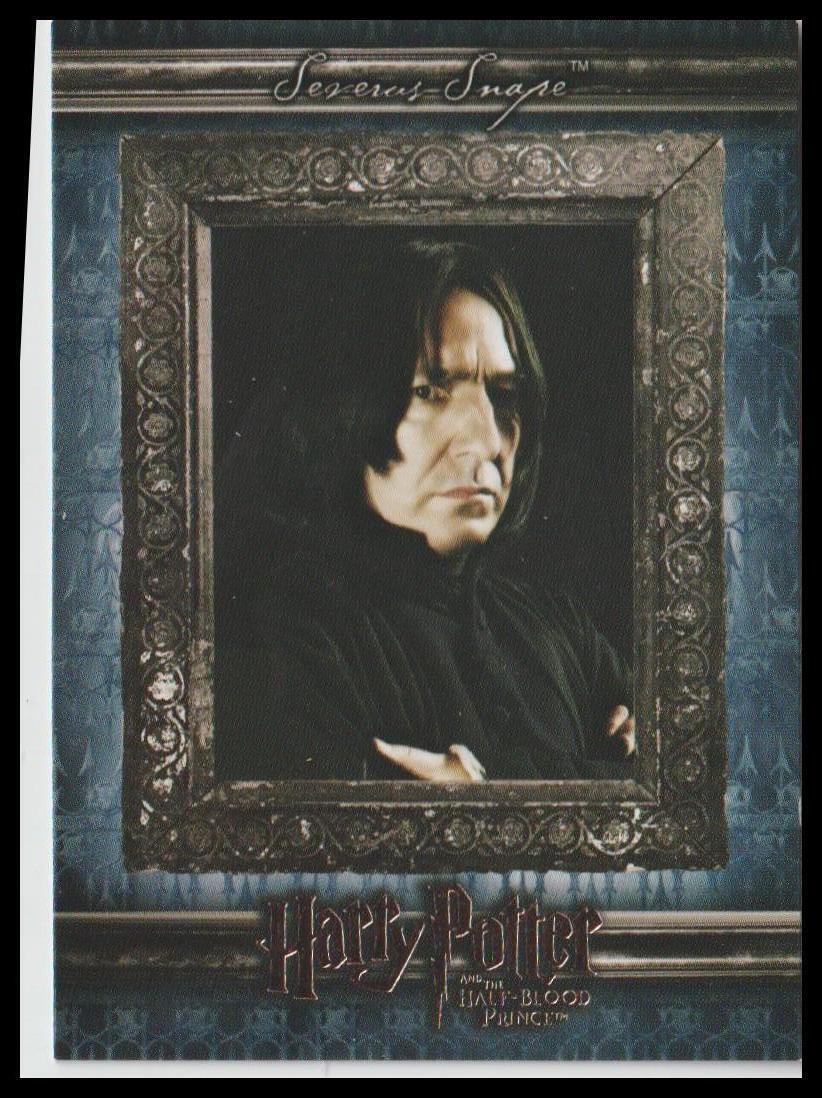 2009 Artbox Harry Potter and the Half-Blood Prince #14 severus snape