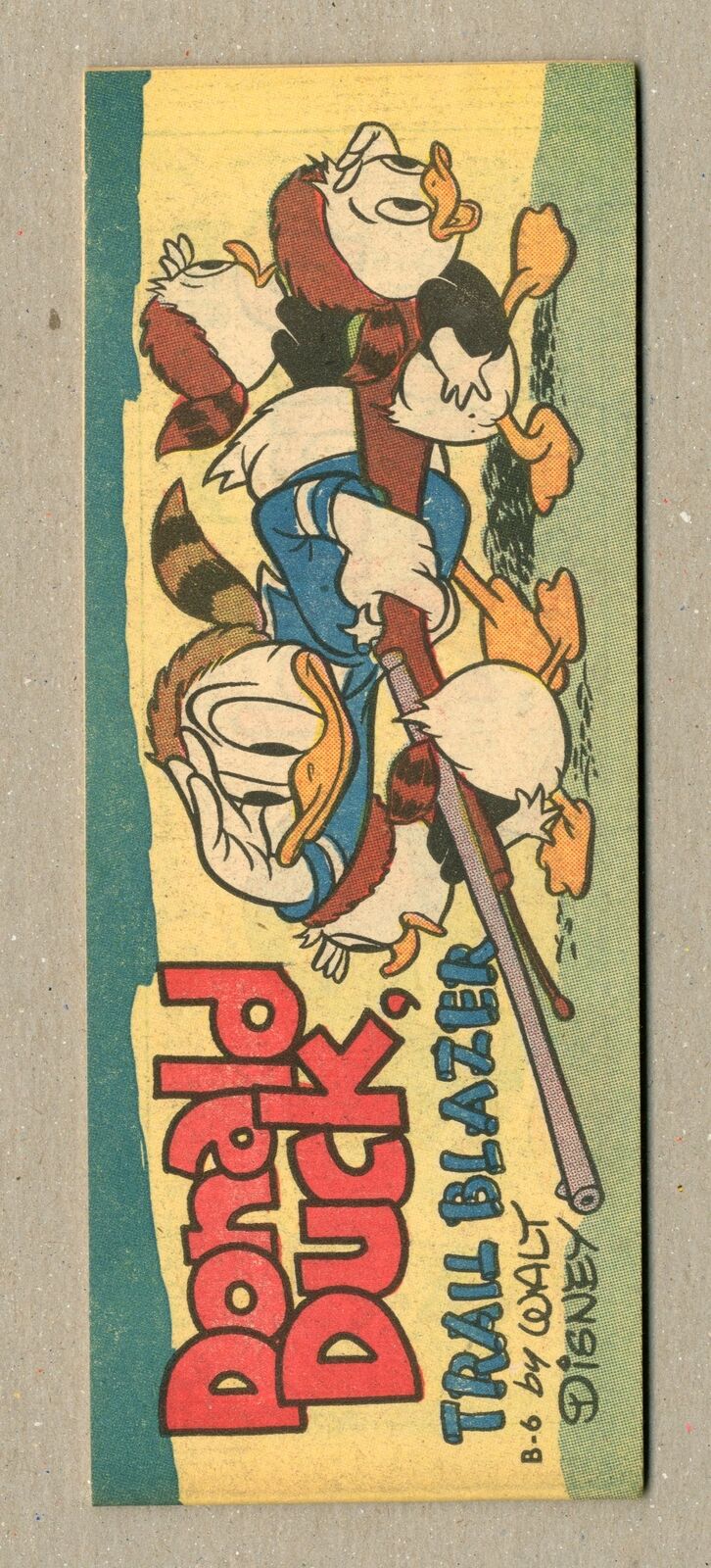 Donald Duck Trail Blazer Mini Comic #6 NM 9.4 1950
