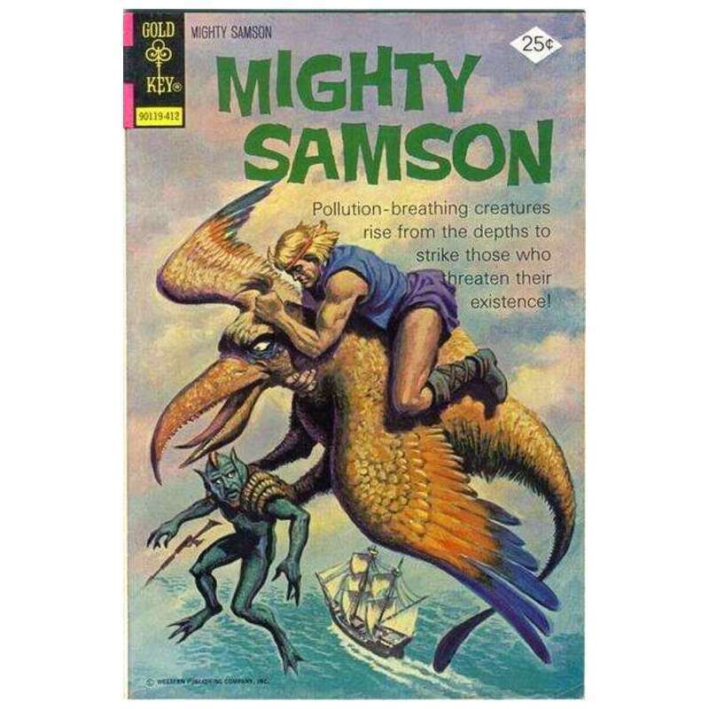 Mighty Samson #26 - 1964 series Gold Key comics Fine minus [s 
