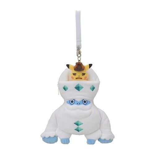 Detective Pikachu Returns Plush Pass Case Galarian Darmanitan Stuffed toy Japan