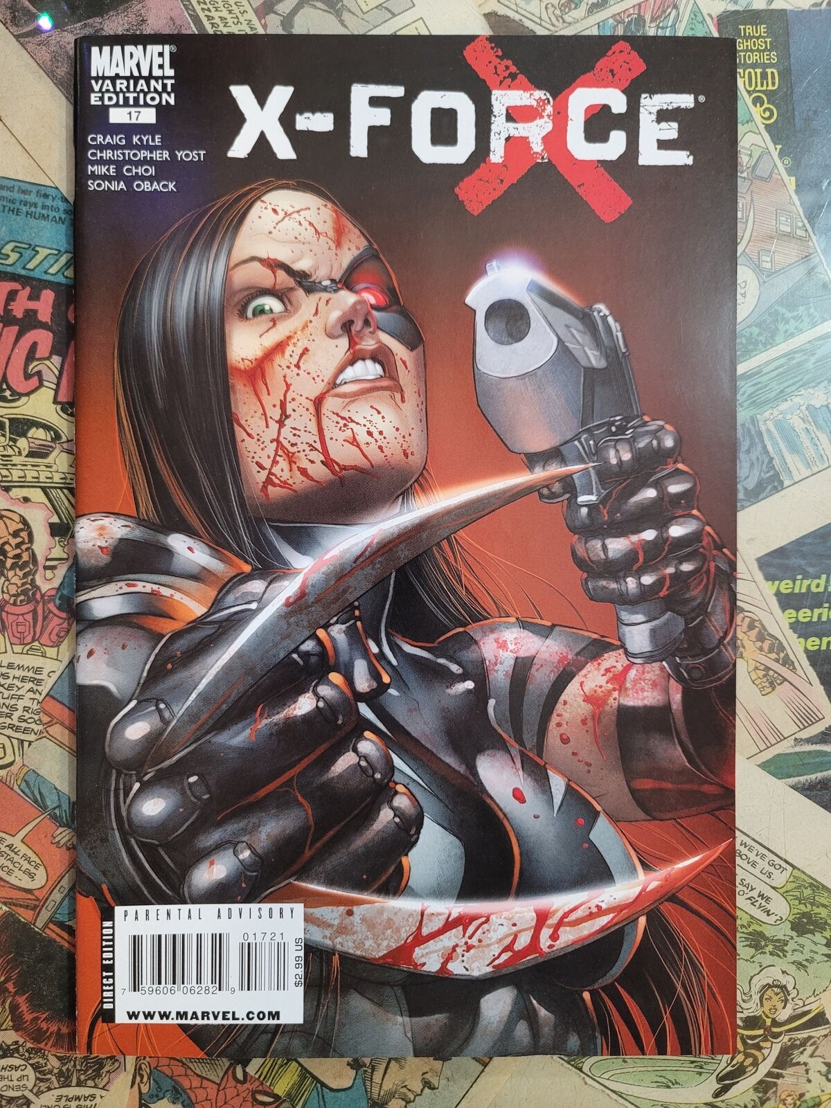 X-Force #17 Bloody Variant 9.4