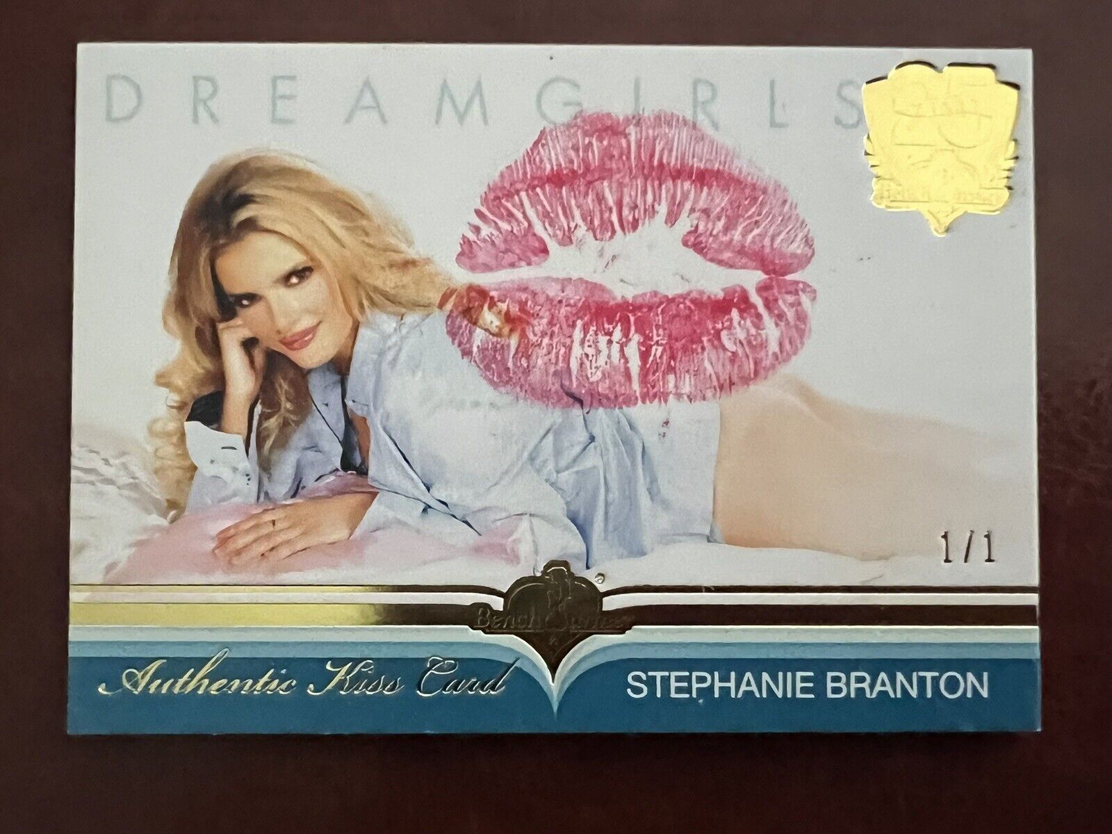 2016 Best Of Benchwarmer Dreamgirls Stephanie Branton  Kiss Card 1/1
