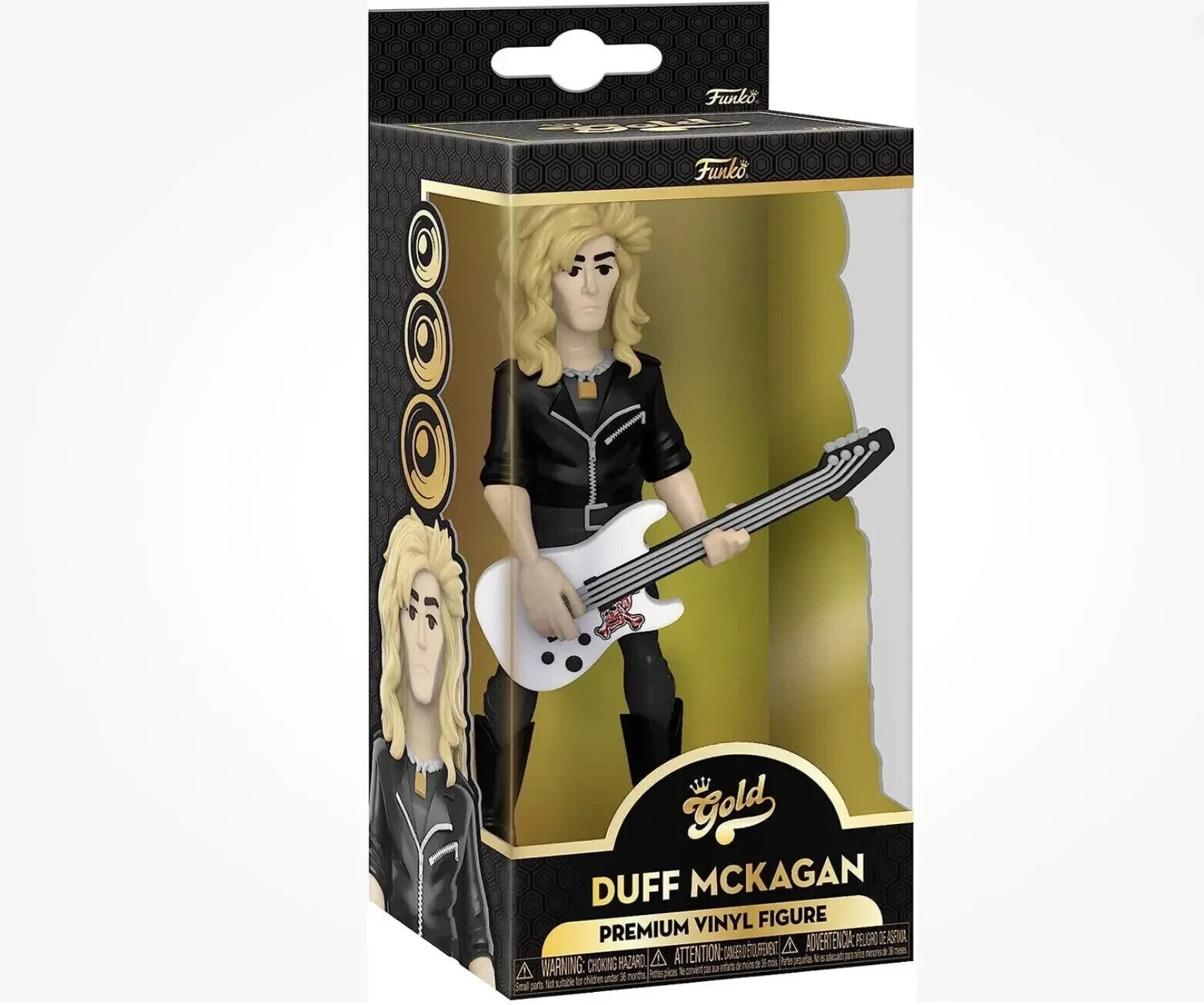 Funko Gold Vinyl Guns N\' Roses Duff McKagan 5” Inch Premium Vinyl Figure