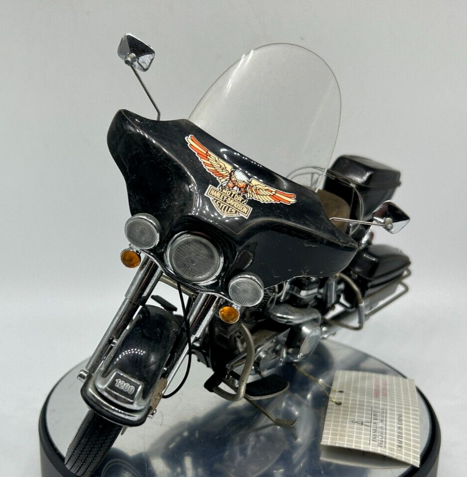 Rare Franklin Mint Harley Davidson Electra Glide B11WP67 1:10 Scale