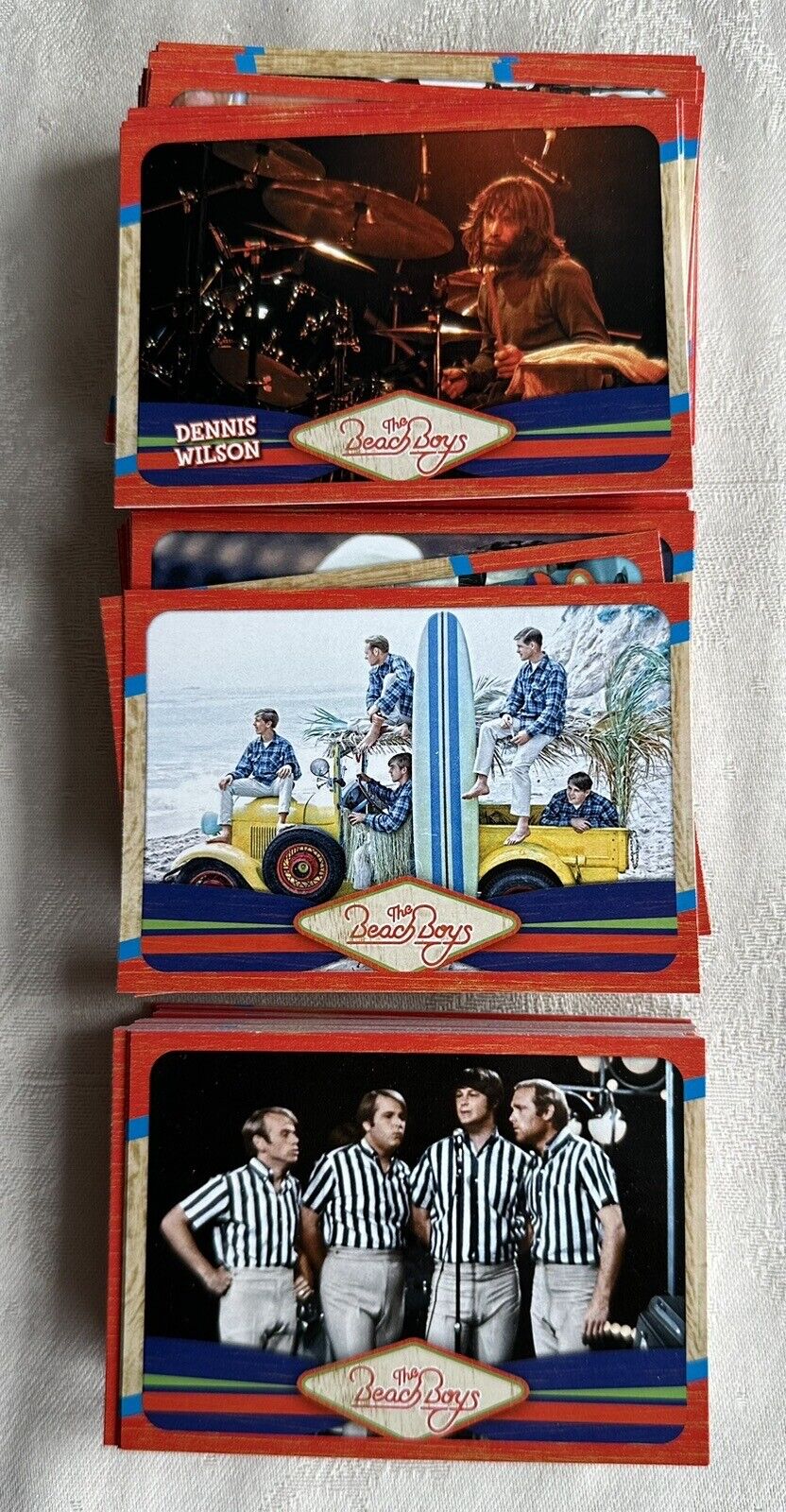 The Beach Boys 50th Anniversary Trading Card Set 120 Cards Panini 2013