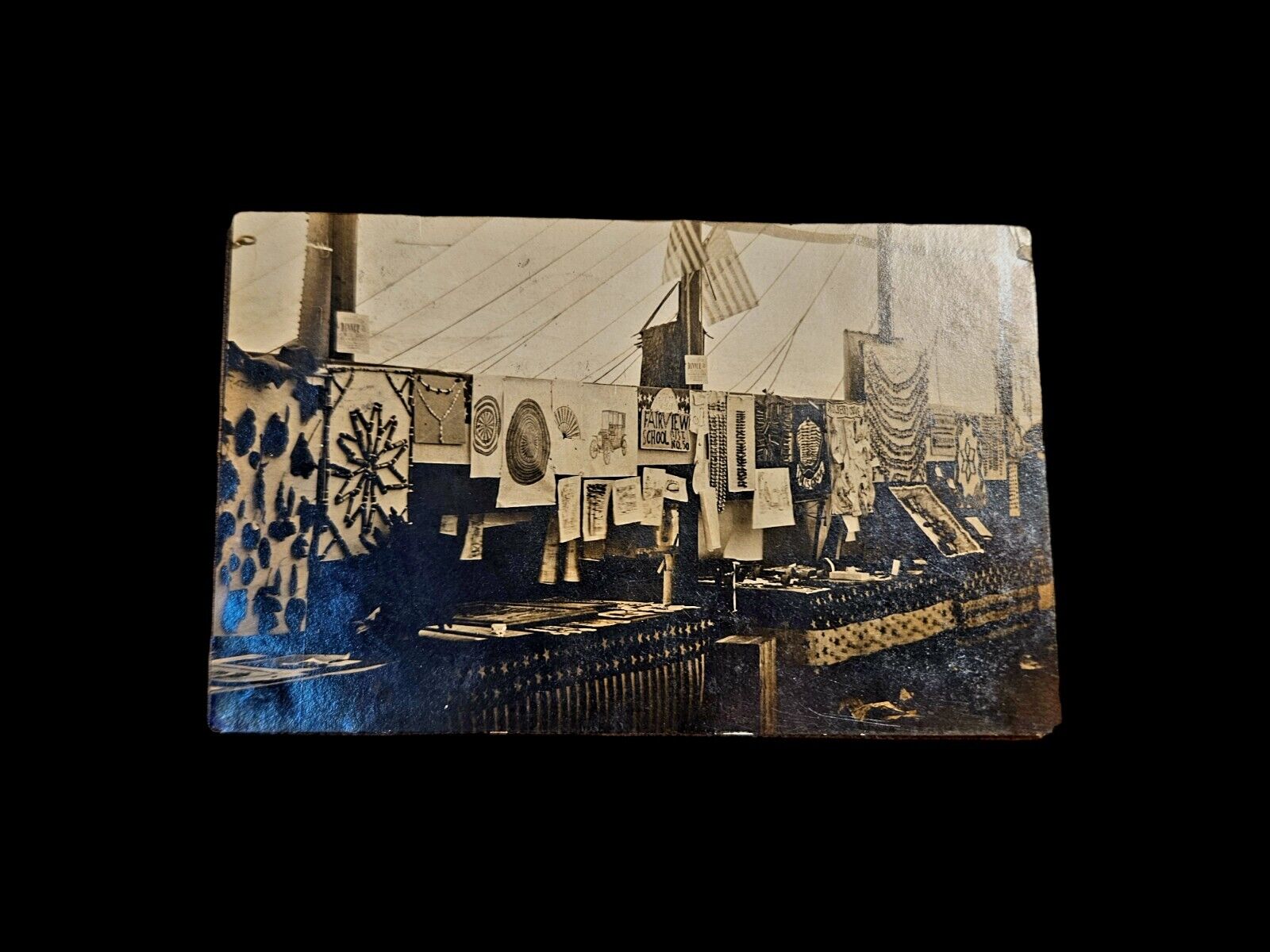 1910 Greenville Illinois Rppc Photograph Postcard County Fair