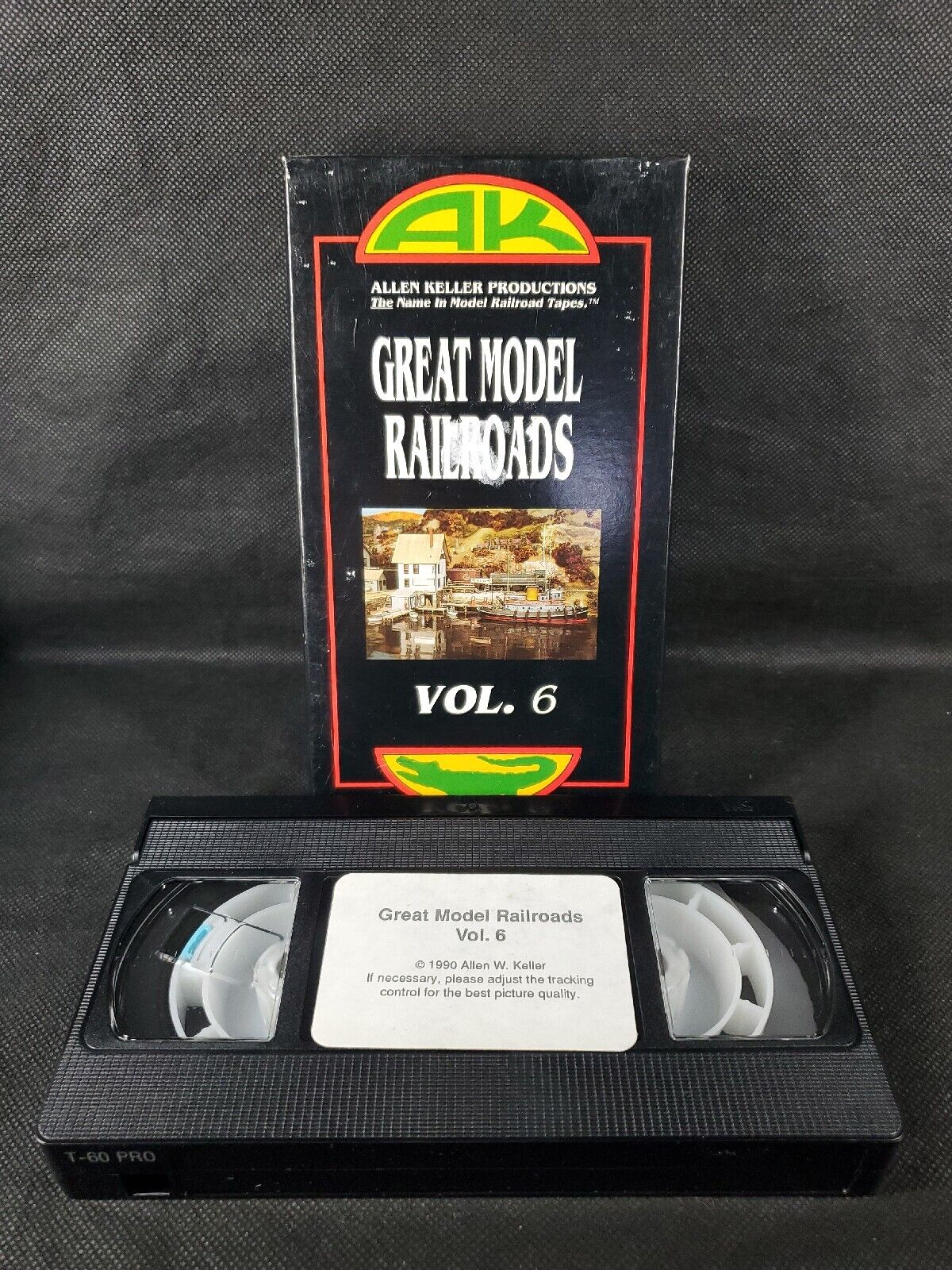 . AK GREAT MODEL RAILROADS VOLUME 6 ALLEN KELLER PRODUCTIONS VHS VIDEO LAYOUT 