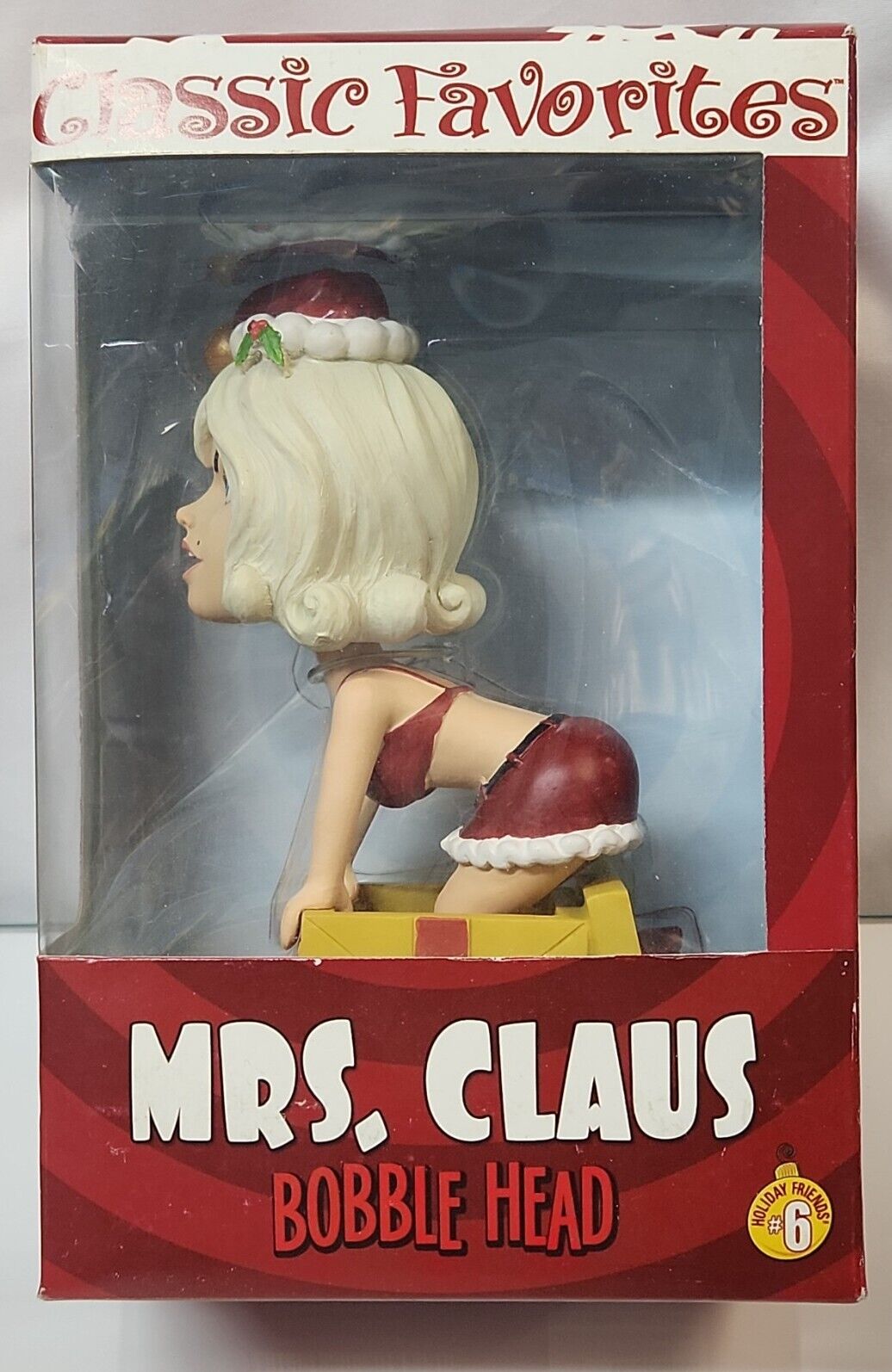 Mrs Claus Bobble Head Classic Favorites #6 Christmas Holiday 