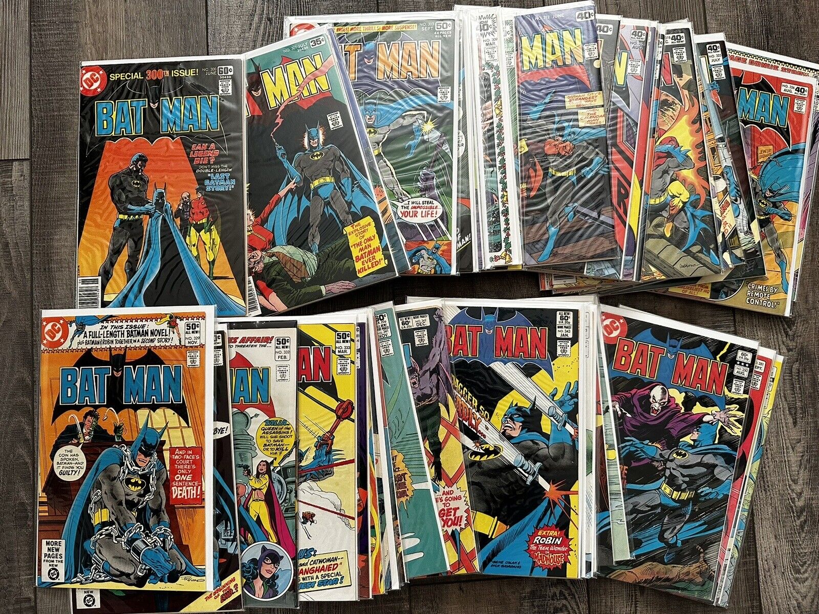 Batman Comics 300-901 Plus Annuals…massive Lot. Lots Of Variants.