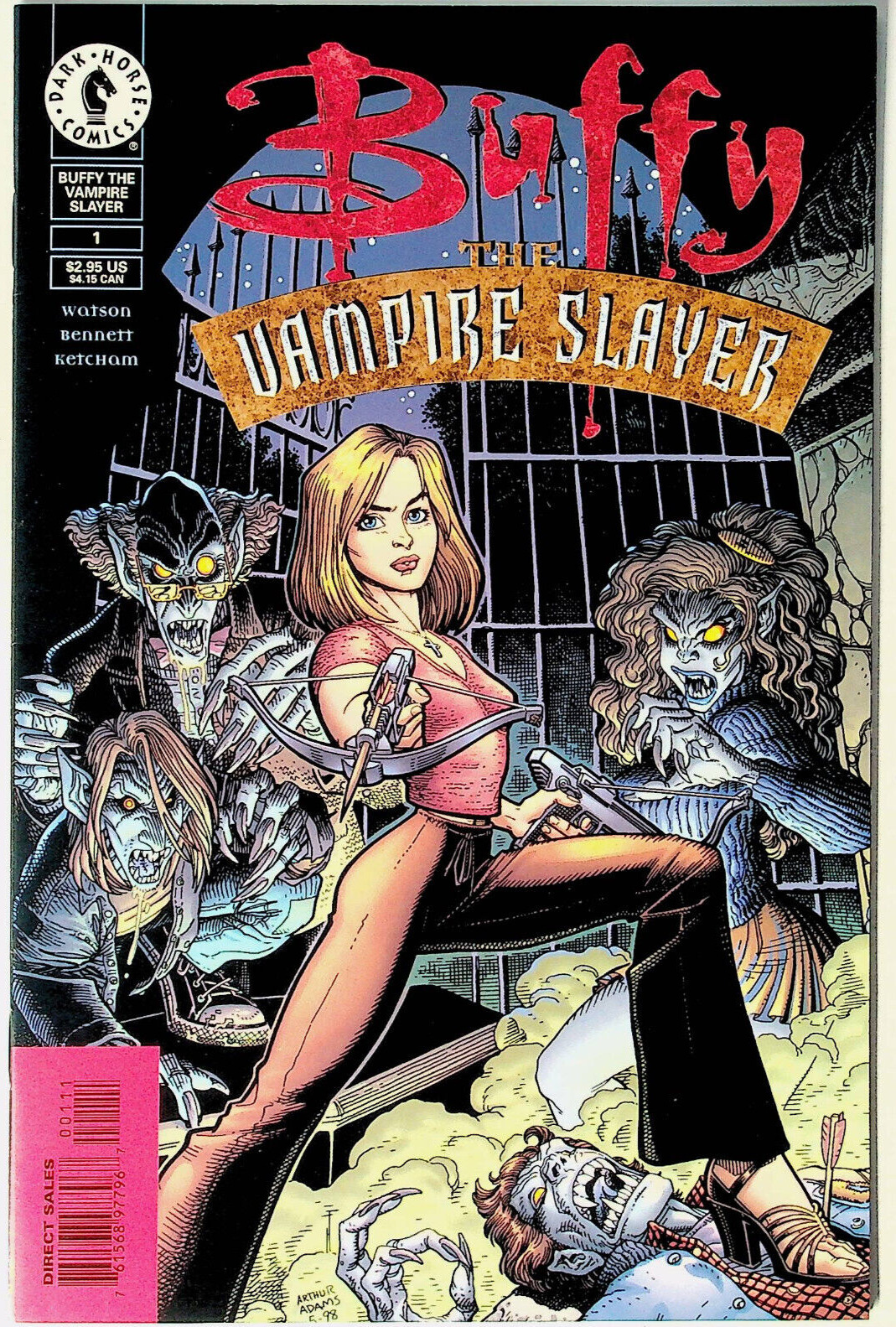 Buffy the Vampire Slayer #1 Art Adams CVR Dark Horse Comics NM/NM+ Beautiful