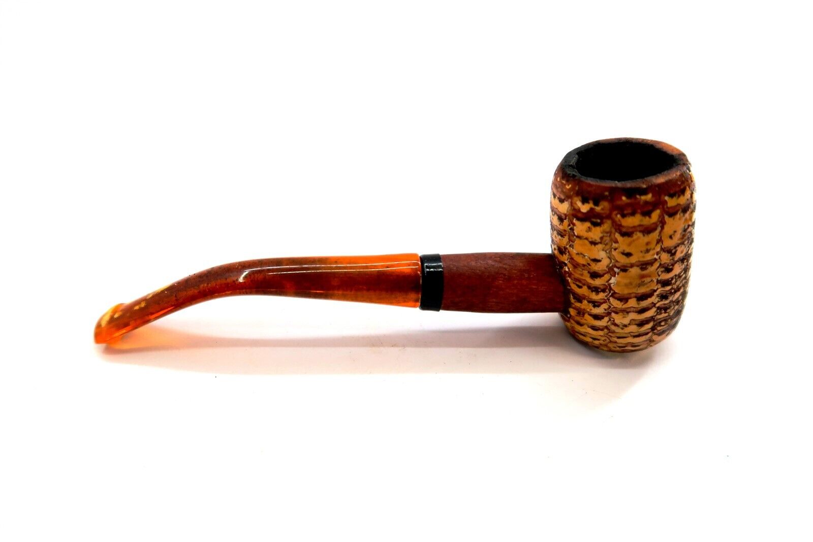 Vintage BUESCHER\'S World Famous PIPES Corn Cob Pipe ~ Smoked / Used 