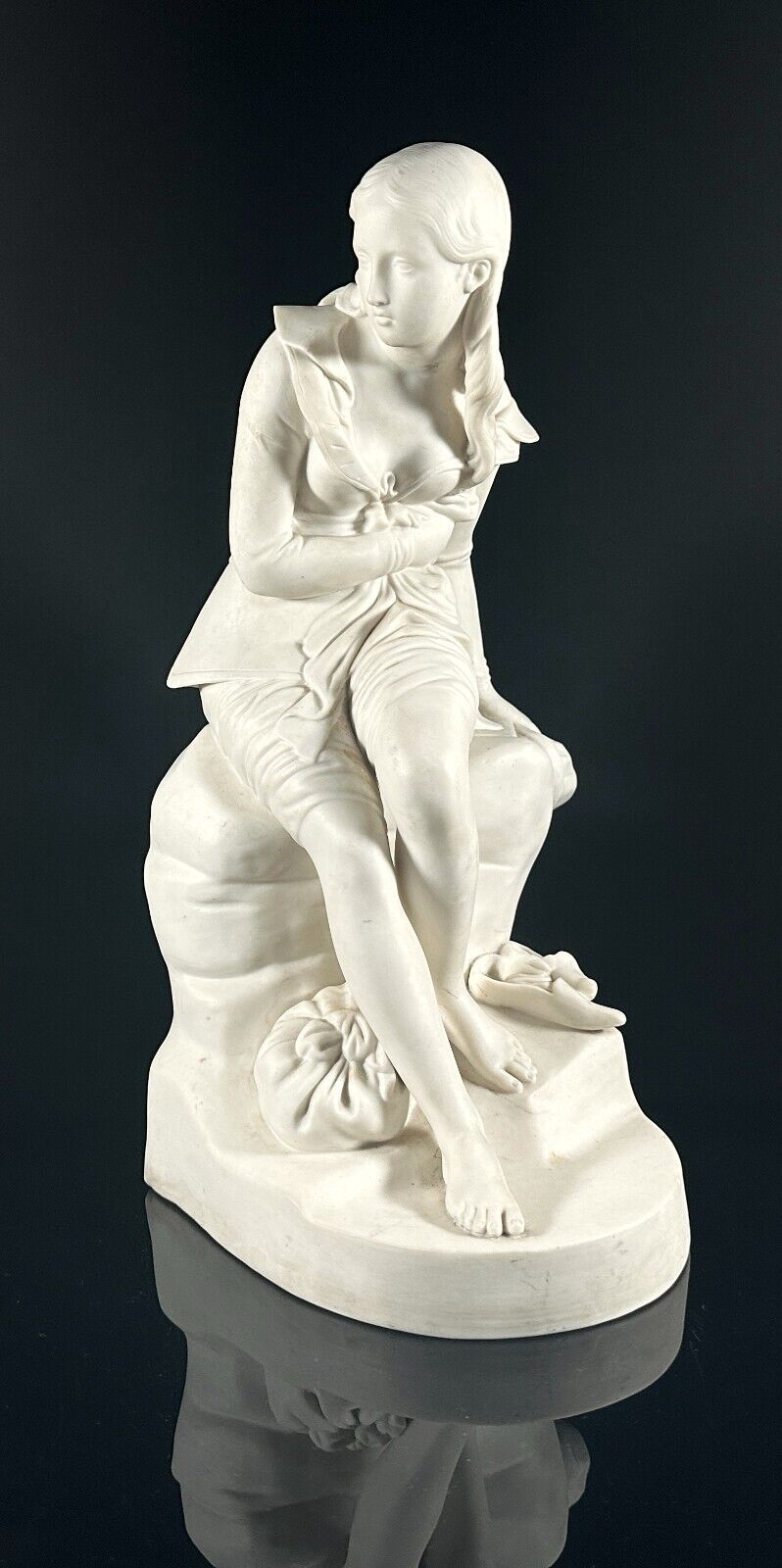 Minton Parian Figure of Dorothea by John Bell, 1845-1850