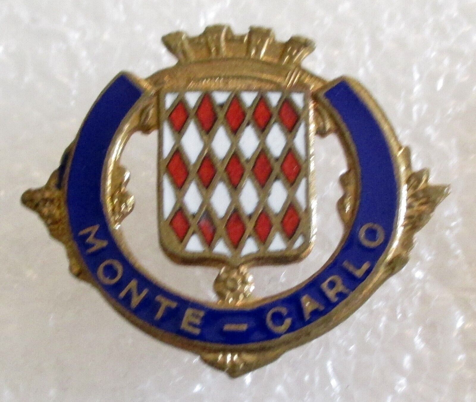 Vintage Monte-Carlo, Monaco Tourist Travel Souvenir Collector Pin