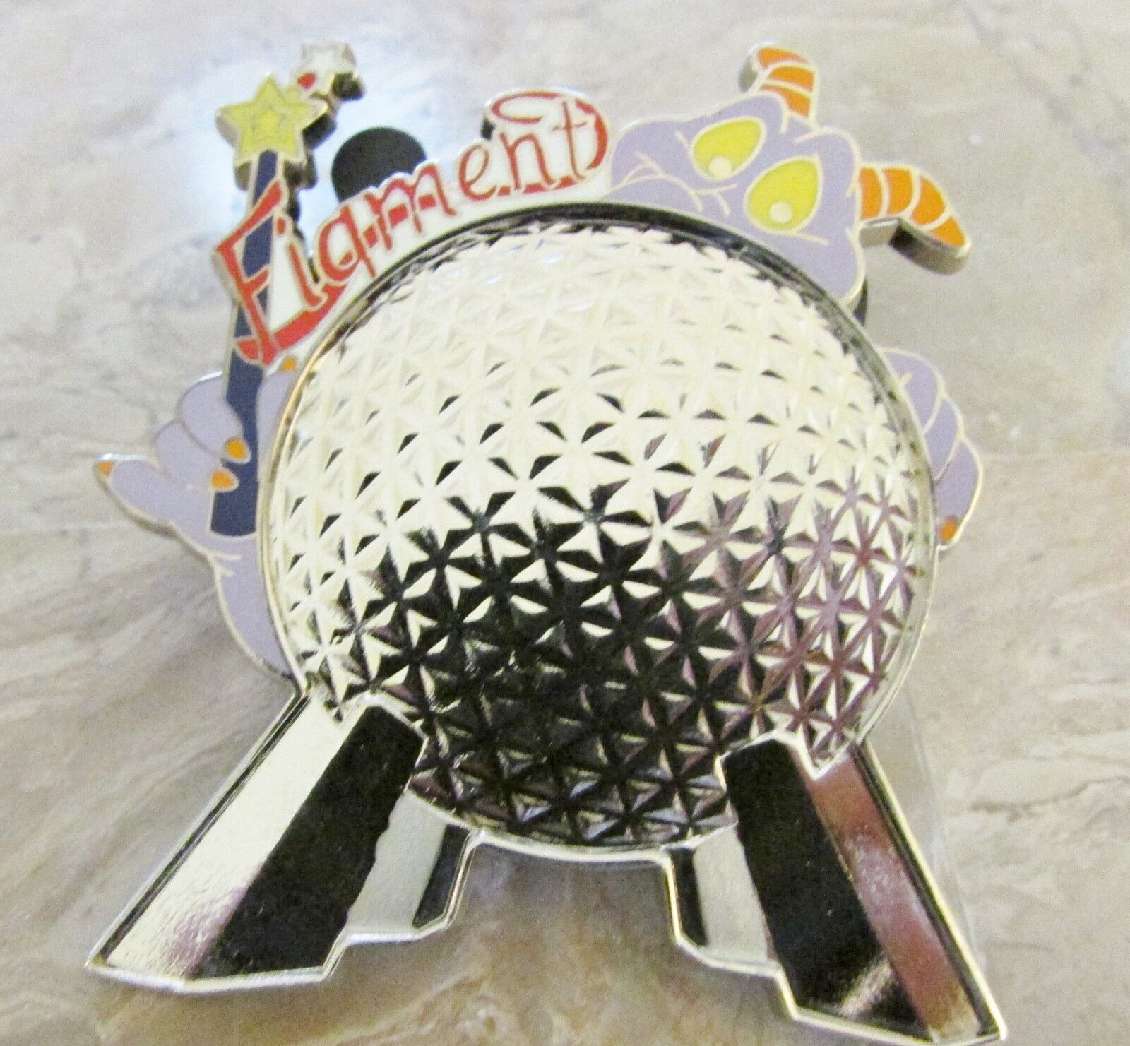 Disney Where Dreams HapPIN Disney Pin Celebration Figment World Epcot Pin