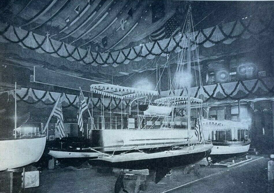 1908 New York Motor Boat Show illustrated