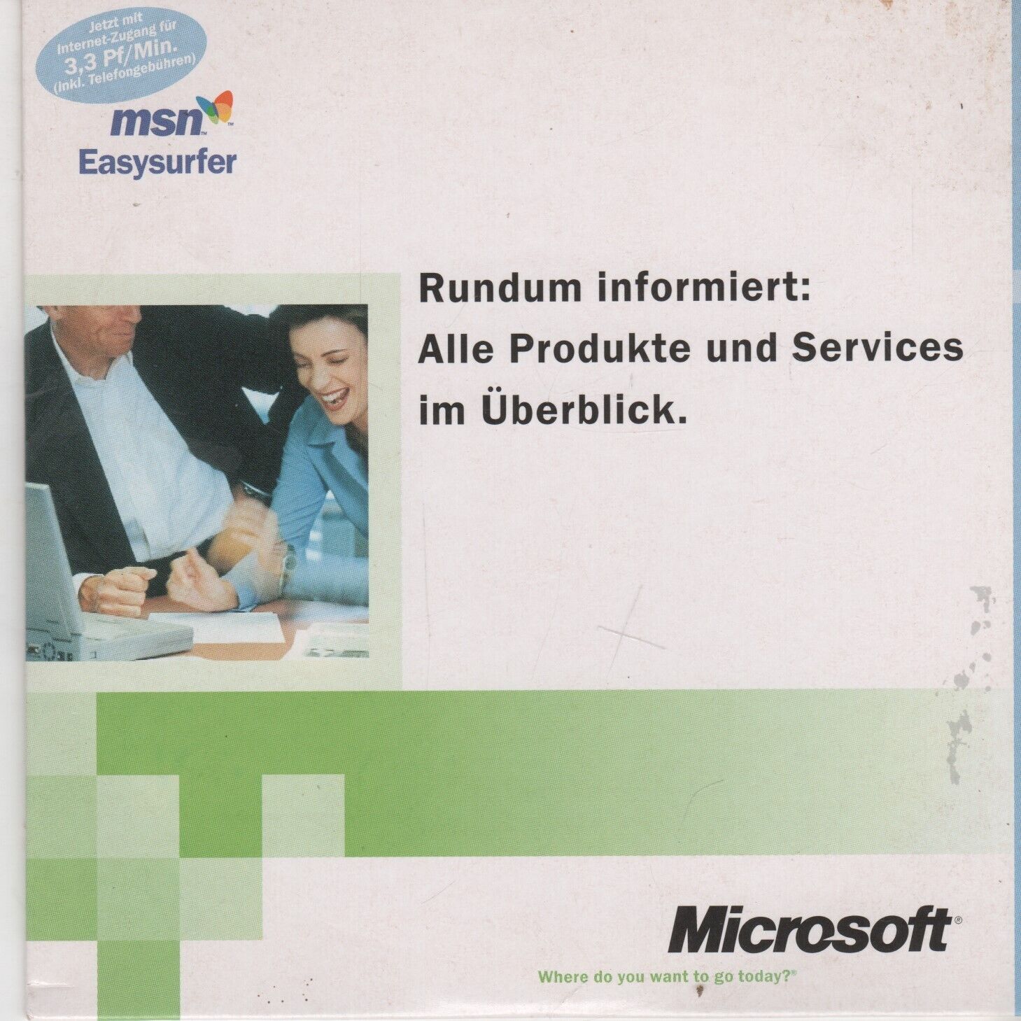 ITHistory (2000) MICROSOFT MSN EasySurfer Rundem Informiert (German)