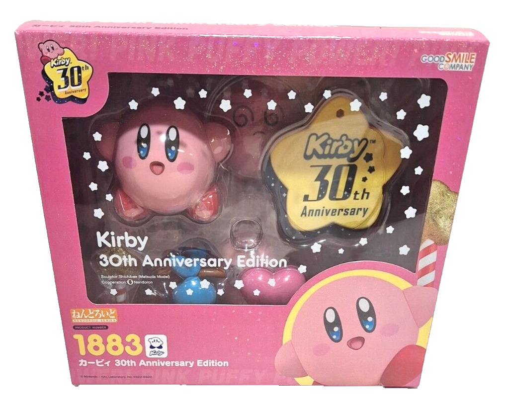 Good Smile Company Japan Kirby 30th Anniversary Edition 1883 Nendoroid Kirby New