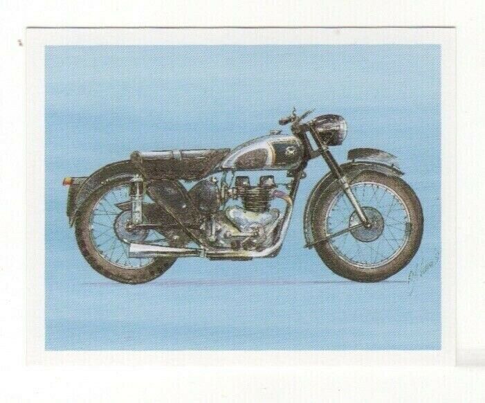 Britain’s Finest Bikes Trade Card. Matchless G9