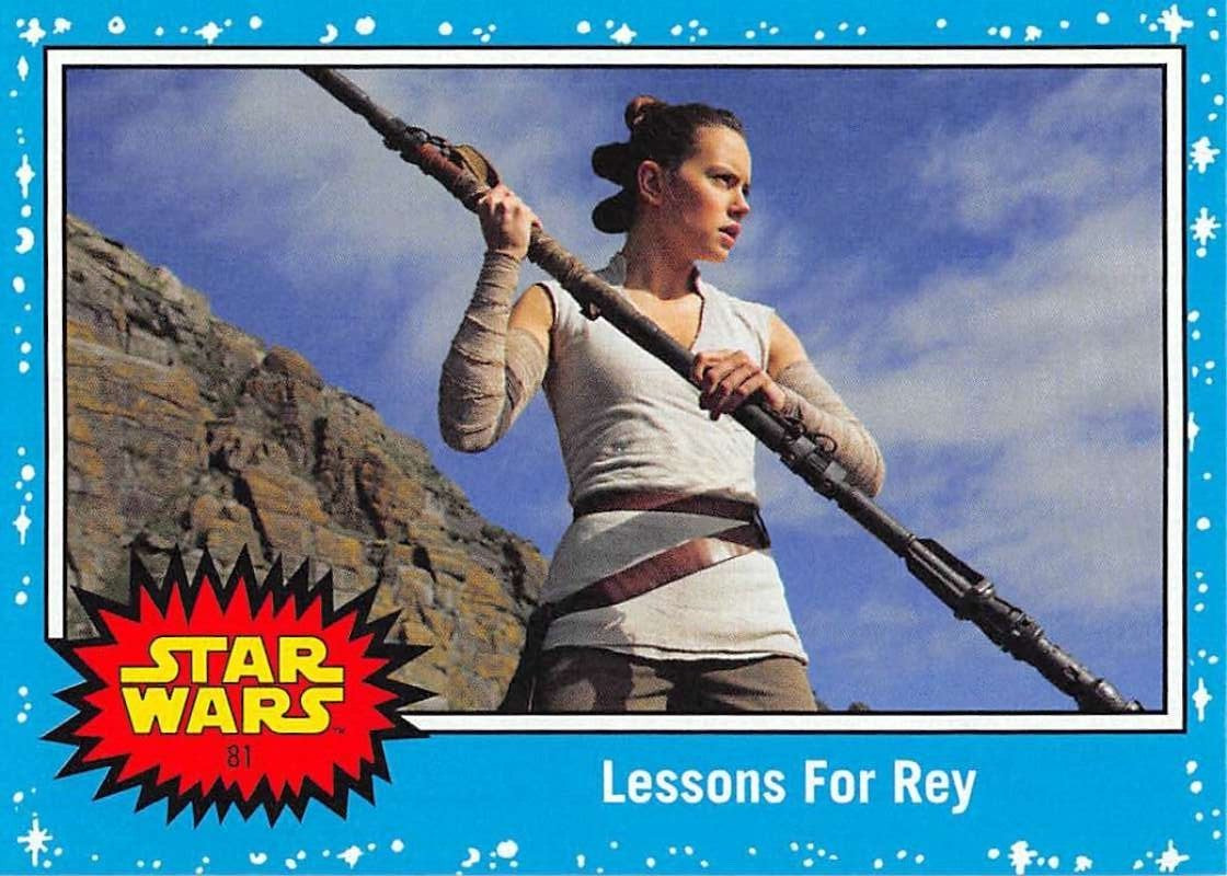 2019 Topps Star Wars Journey To The Rise Of Skywalker #81 Lessons For Rey